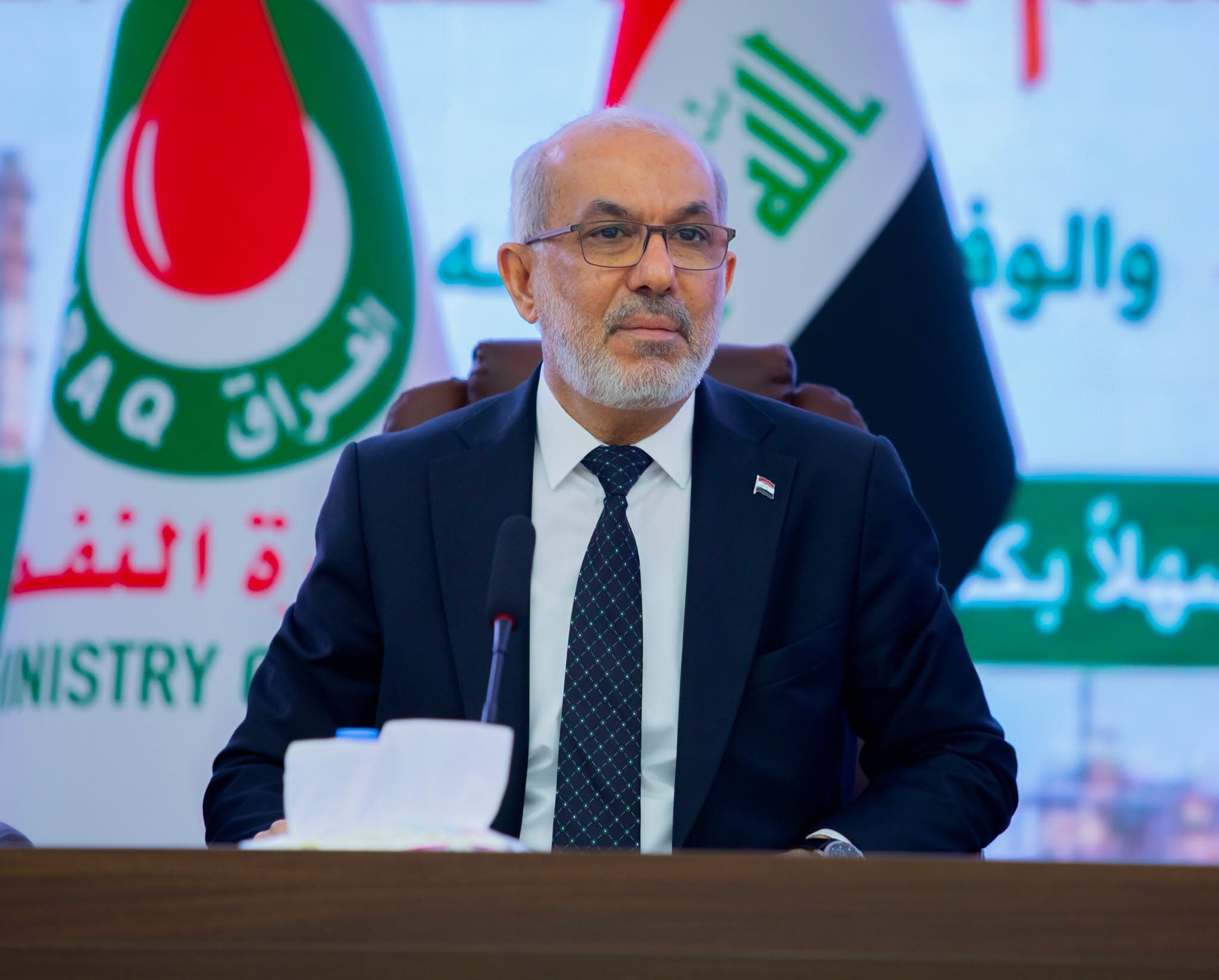 وەزیری نەوتی عێراق: هەر کەسێک سامانی گشتی بەفیڕۆ بدات رووبەڕووی یاسای دەکەینەوە