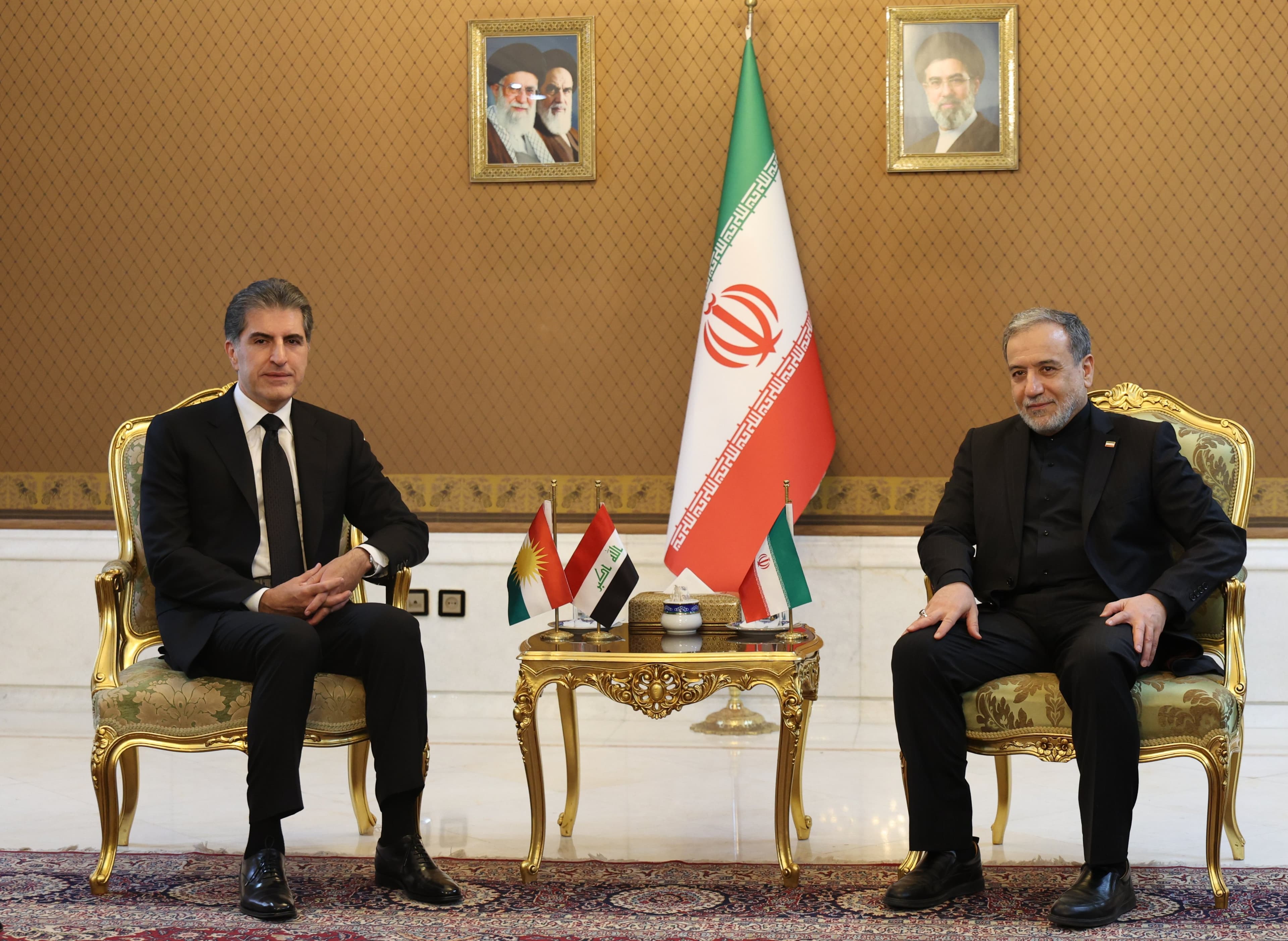 TEHRAN - Nêçîrvan Barzanî bi Wezîrê Karên Derve yê Îranê re civiya