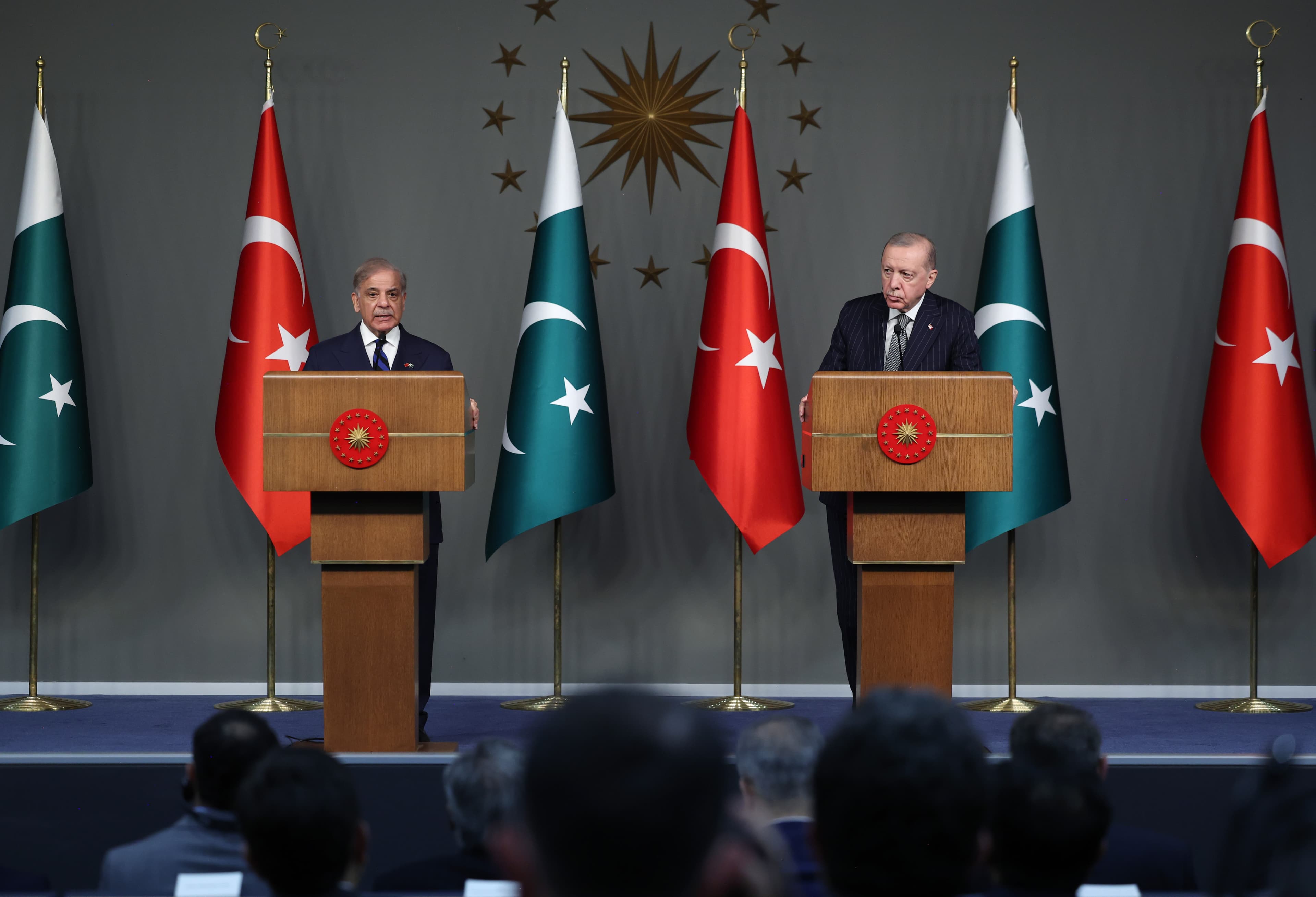 Erdoğan Pakistan Başbakanı Şerif’i kabul etti: Pakistan ile dayanışma halinde olacağız