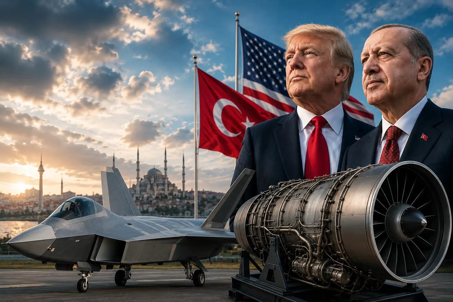 Trump'ın Türkiye ziyareti öncesi kritik soru: KAAN motorlarına onay çıkacak mı?