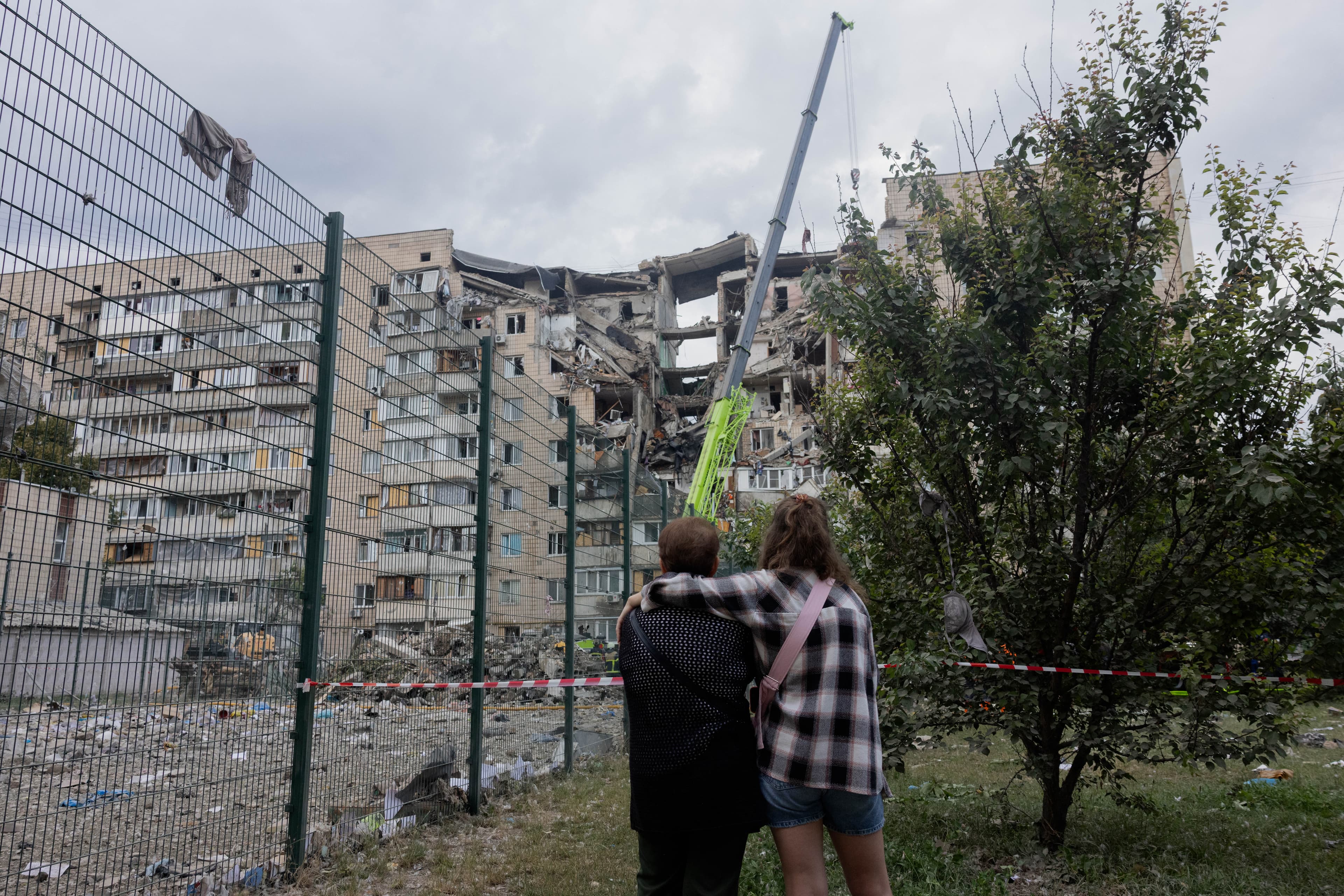 Rusya Ukrayna'nın başkenti Kiev'e hava saldırısı düzenledi