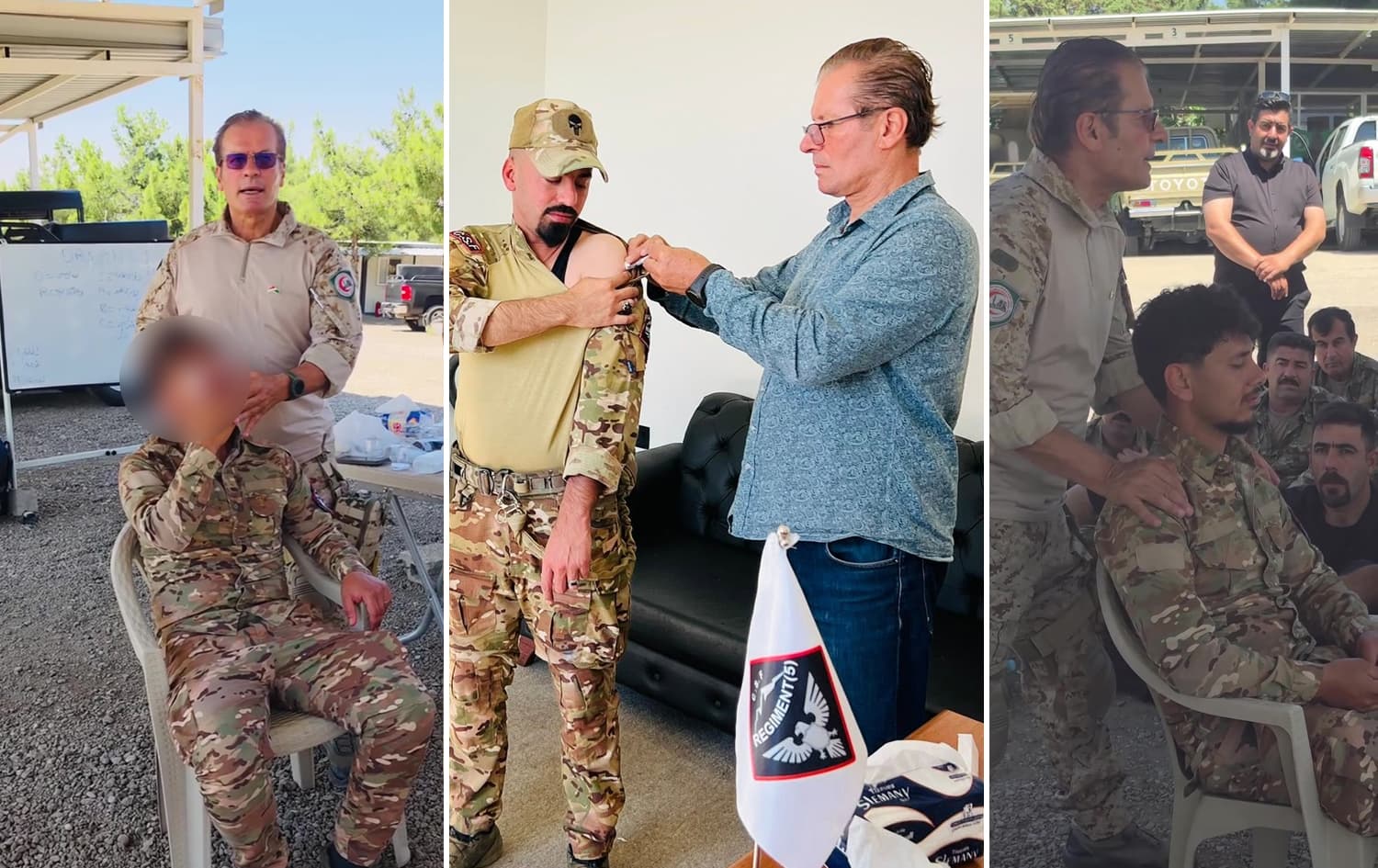 یاریدەدەرێکی پزیشکی: گرنگە پێشمەرگەکان لەبارەی فریاگوزاریی سەرەتاییەوە زیاتر هۆشیار بکرێنەوە