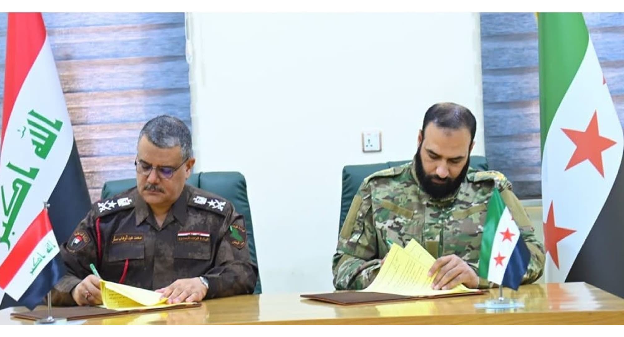 عێراق و سووریا یەکەم "کۆبوونەوەی سنووری"یان کرد