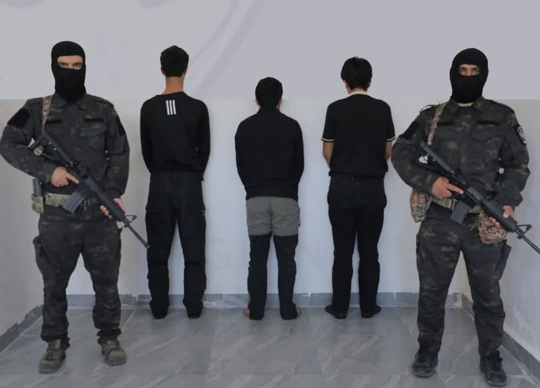وێنەی تۆمەتبارەکان کە ئاسایش بڵاوی کردووەتەوە