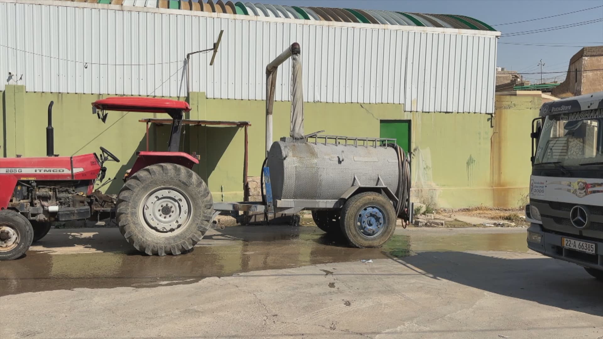 بەهۆی وشکبوونی بیرەکانەوە لە باشیک 10 رۆژ جارێک ئاو دەدرێتە هاووڵاتییان
