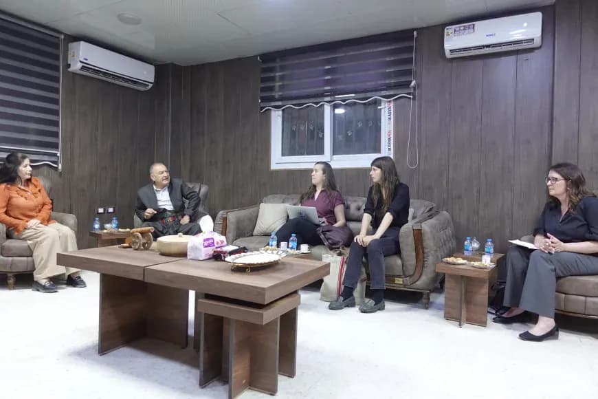 ROJAVA- Amerikalı heyetten Kobani'ye ziyaret