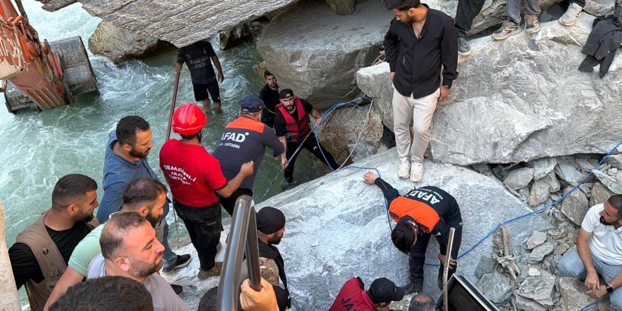Şırnak'ta 9 gündür aranan Erkan Sak'ın cansız bedeni Habur Çayı'nda bulundu