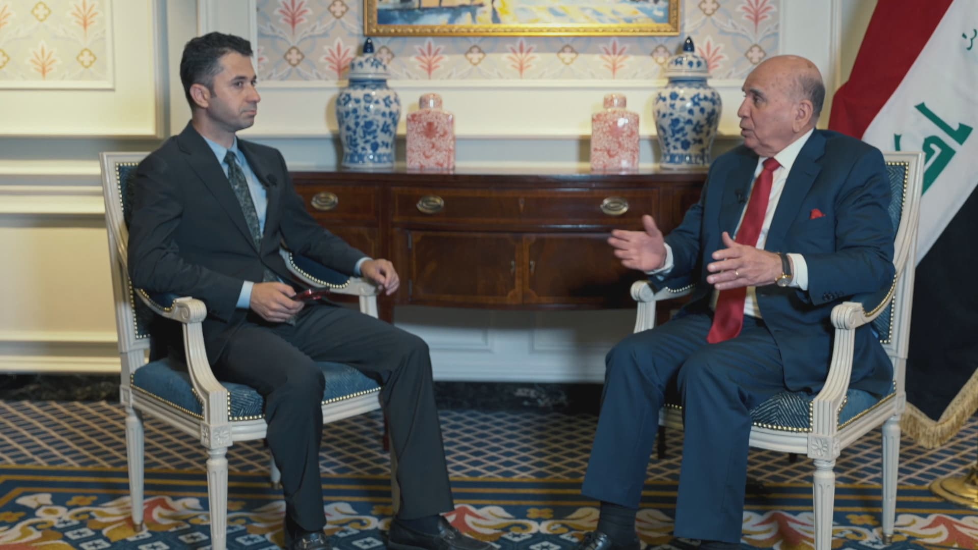 Fuad Husên behsa civîna bi Trump re kir