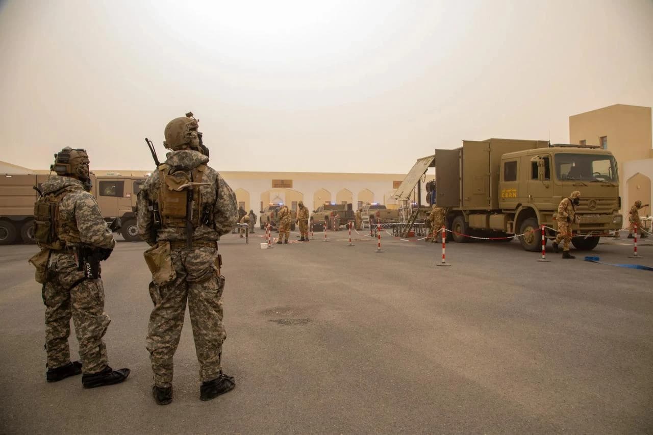 ژمارەیەک سەربازی ئەمریکی. وێنە: CENTCOM
