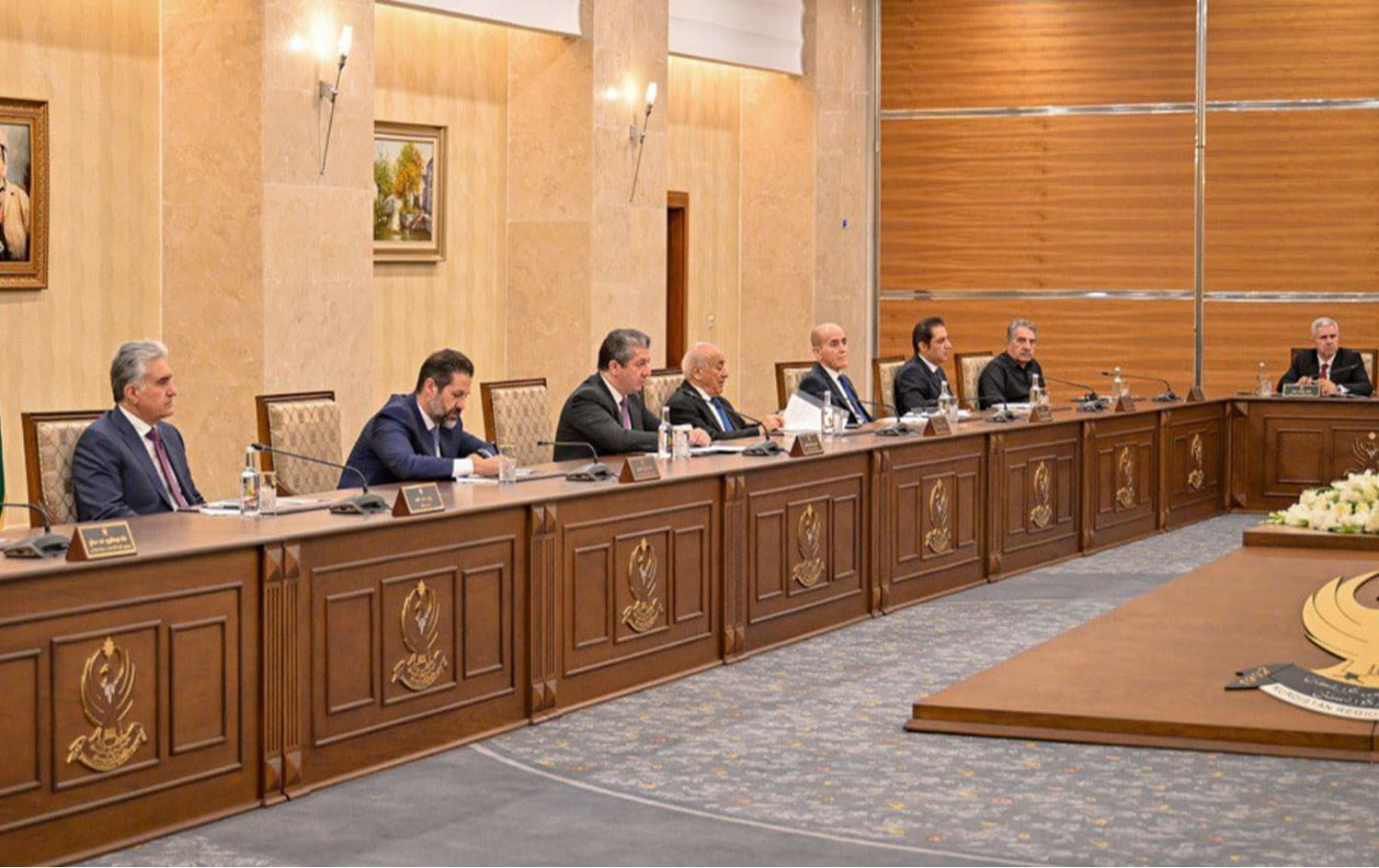 کۆبوونەوەیەکی ئەنجوومەنی وەزیرانی هەرێمی کوردستان
