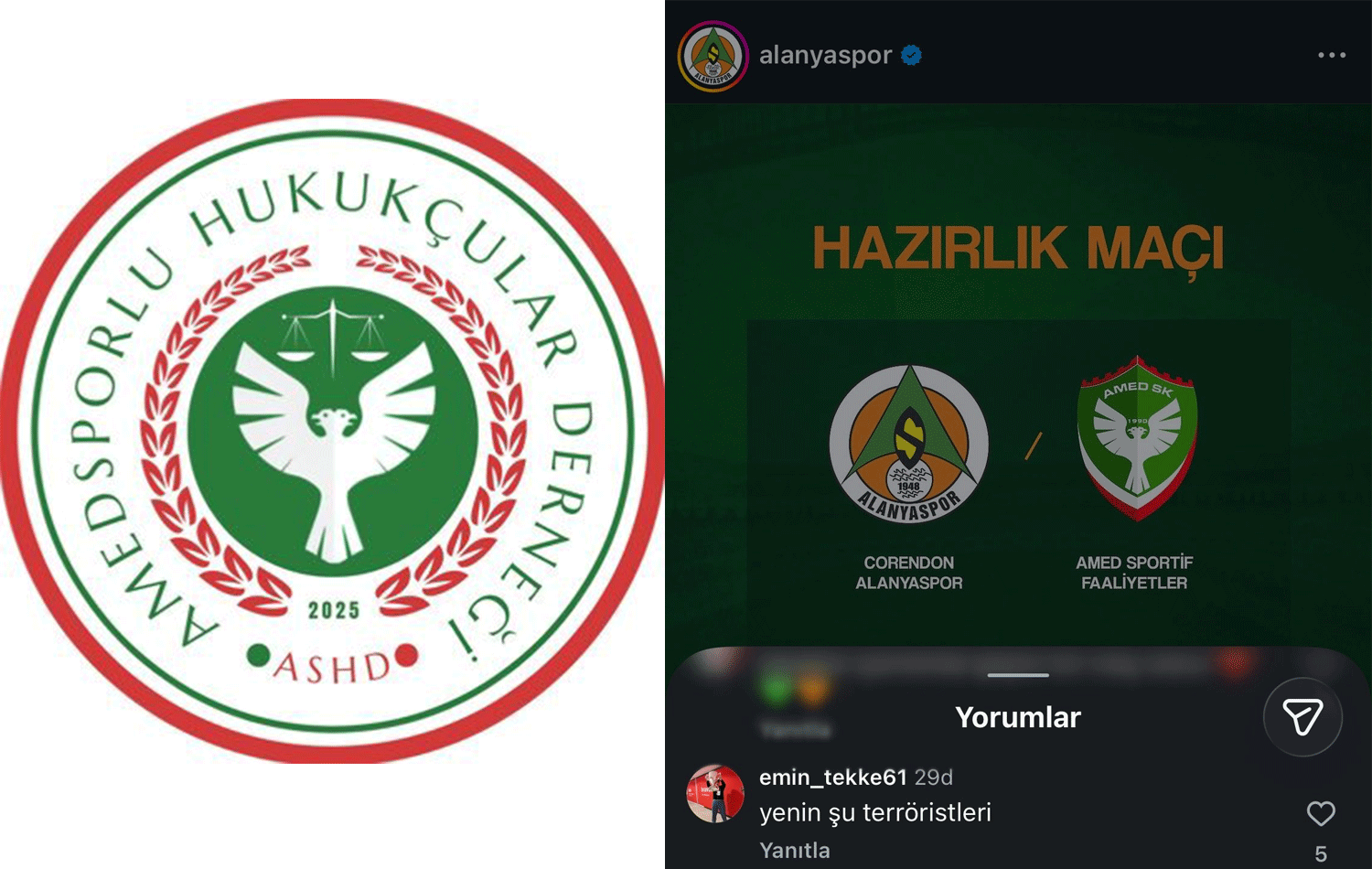 Fatih Tekke'nin oğlu Amedspor’a hakaret etti: Suç duyurusunda bulunuldu
