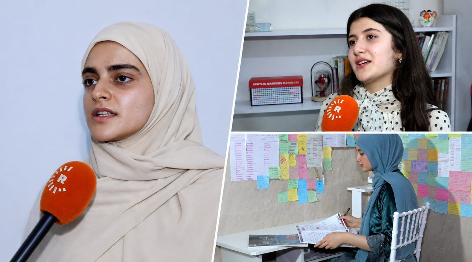 Three Kurdish girls defy hardship to rank among Iraq’s top exams scorers
