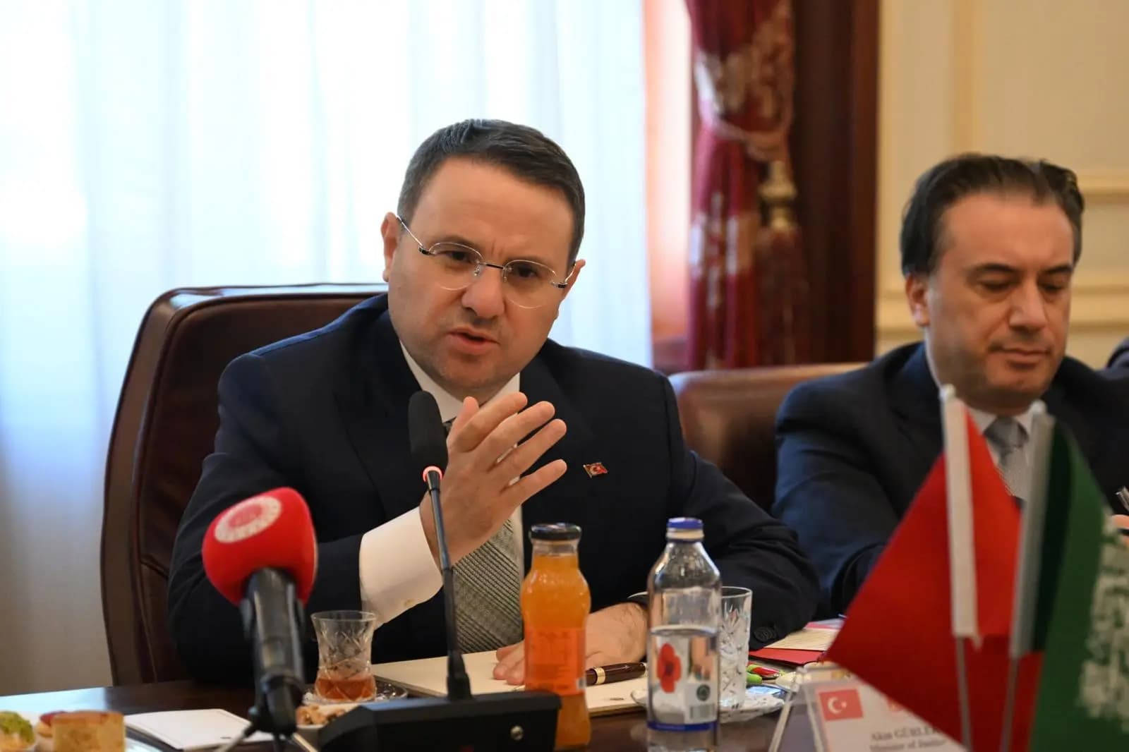 Wezîrê Dadê yê Tirkiyeyê Akin Gurlek / Wêne: Arşîv
