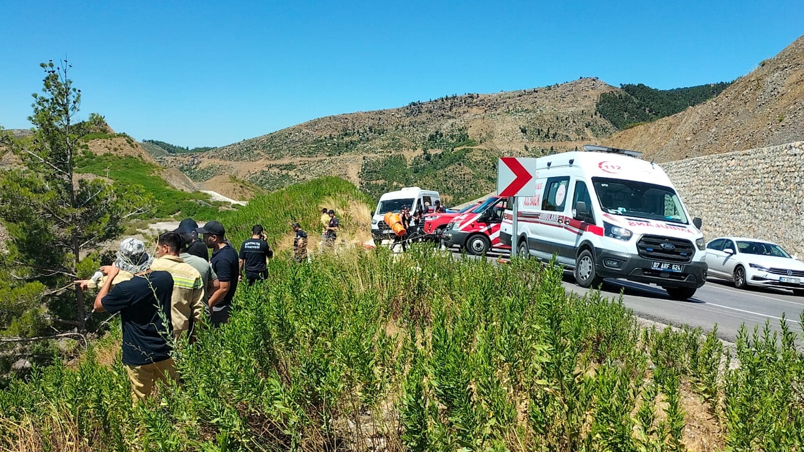 Li Antalyayê qezaya trafîkê: 5 kes mirin