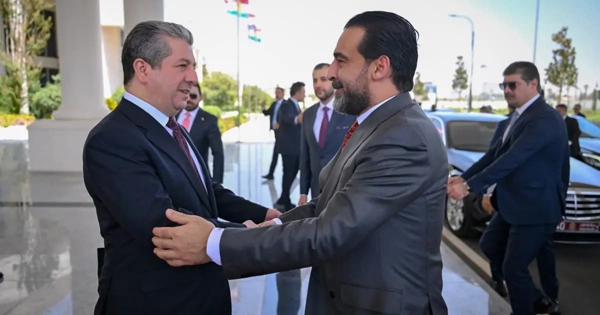 Mesrûr Barzanî bi Mihemed Helbûsî re civiya