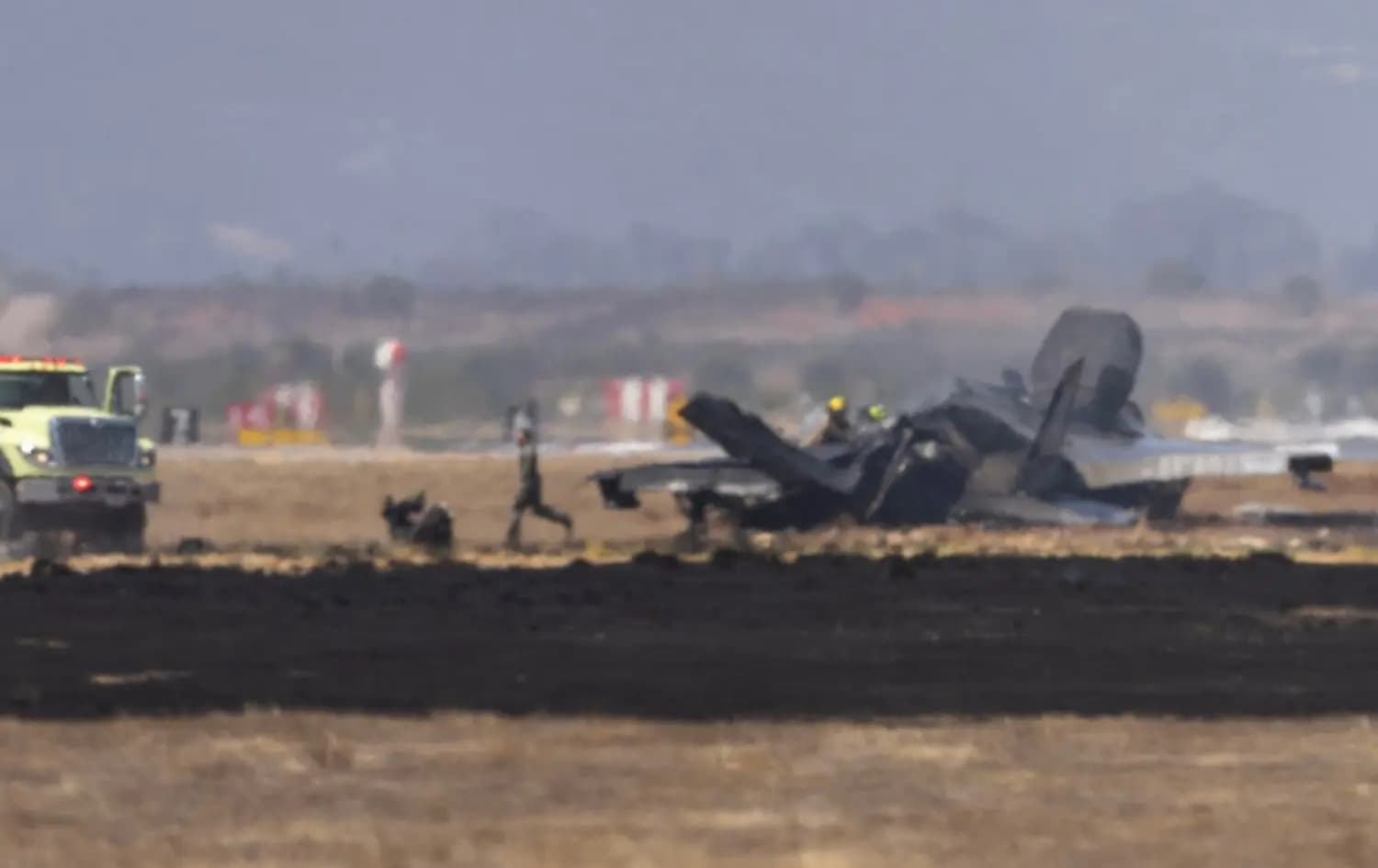 ABD'de F-35 savaş uçağı askeri üste düştü, pilot kurtuldu