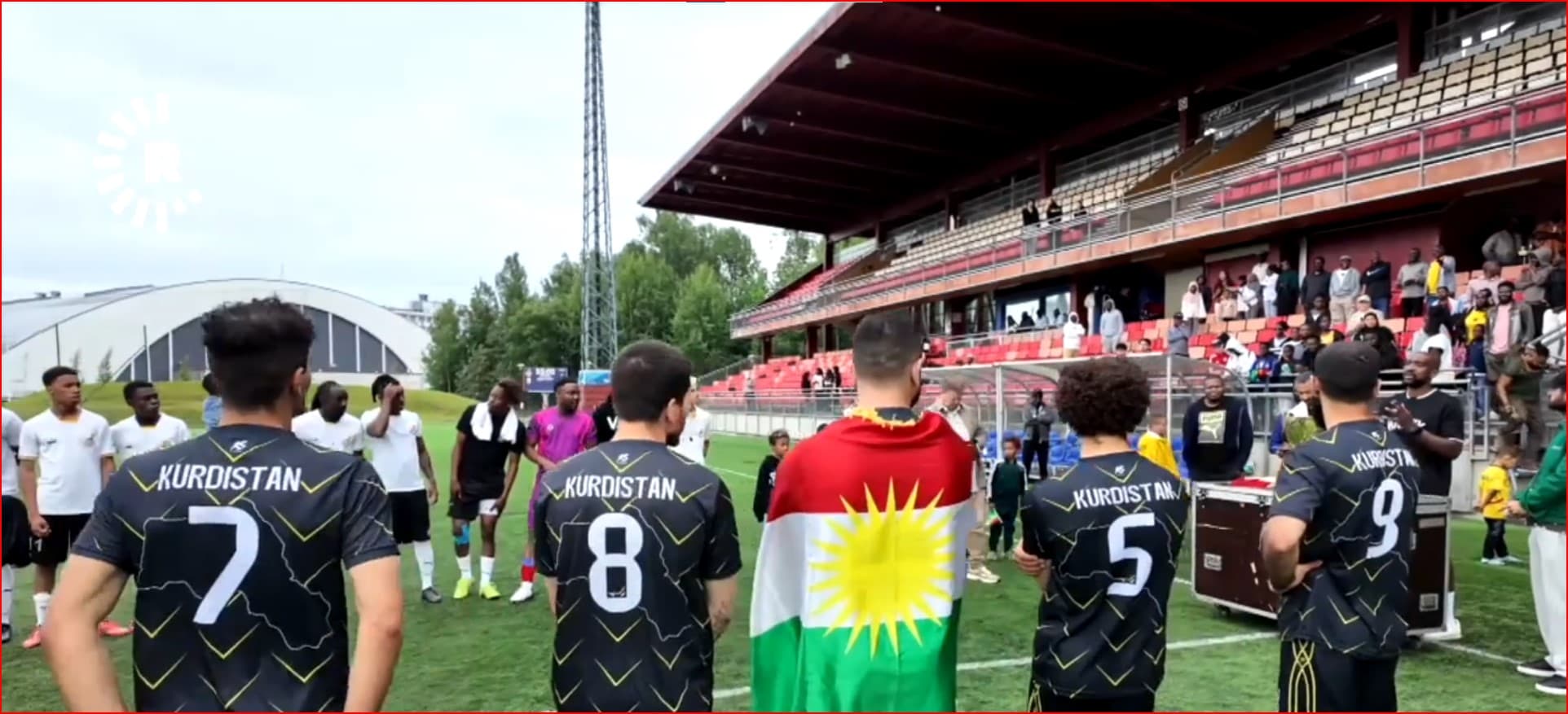 Tîma futbolê ya Kurdistanê li Fînlandayê bû duyem