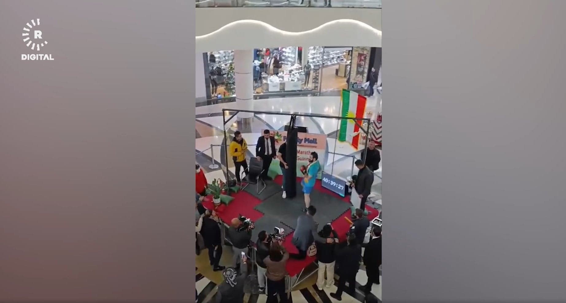 Werzişvanê Kurd rekoreke Guinnessê şikand