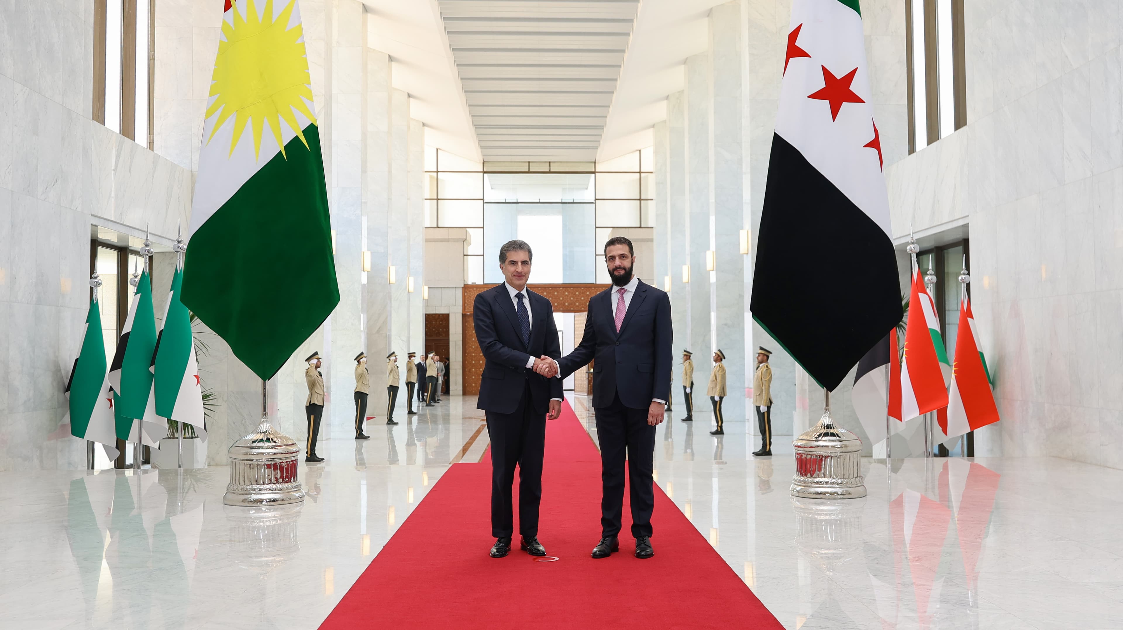 Başkan Neçirvan Barzani Şam'a ulaştı