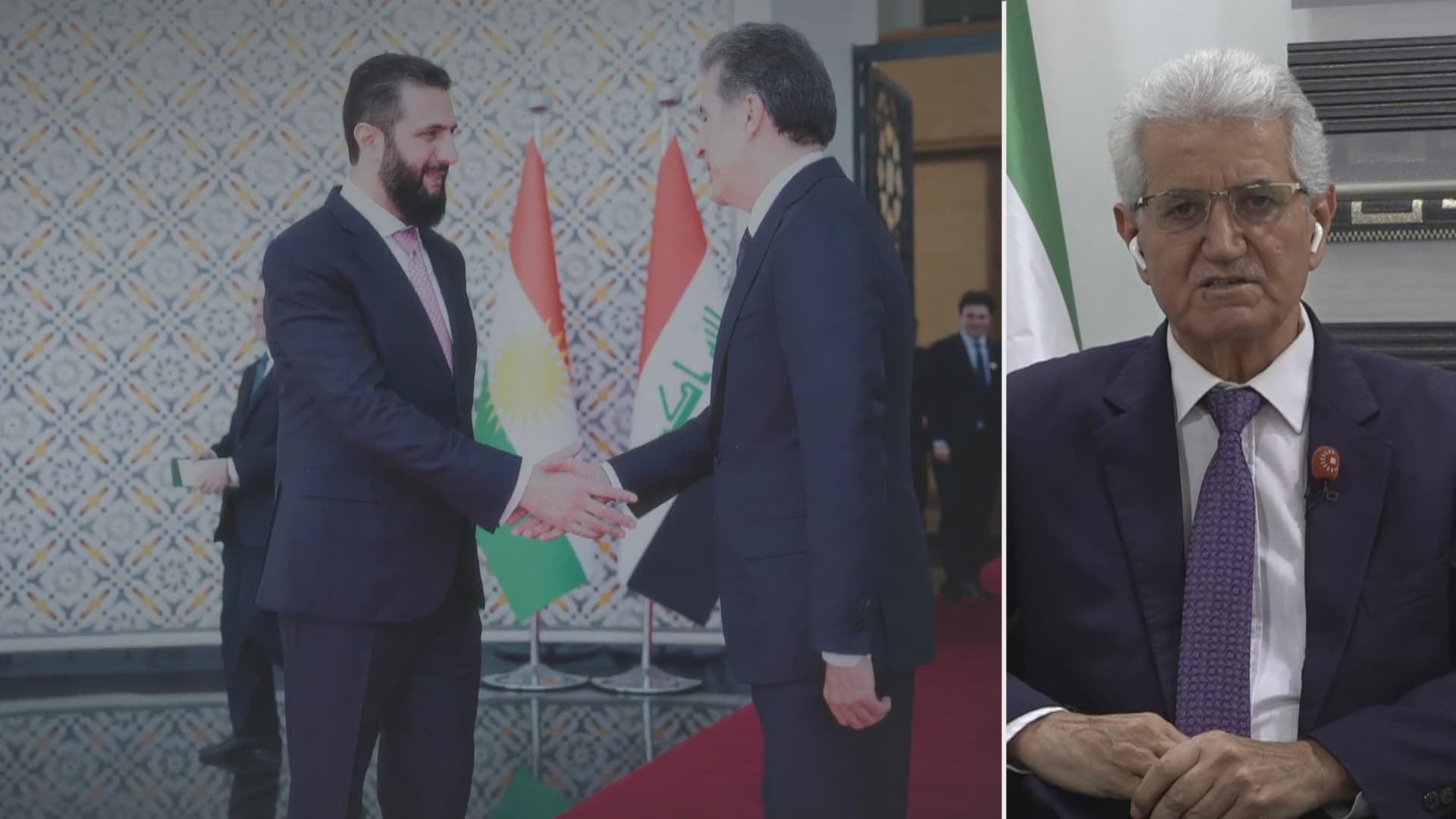 Serokê ENKSyê: Ziyareta Nêçîrvan Barzanî ya Şamê mifteya aramiyê ye