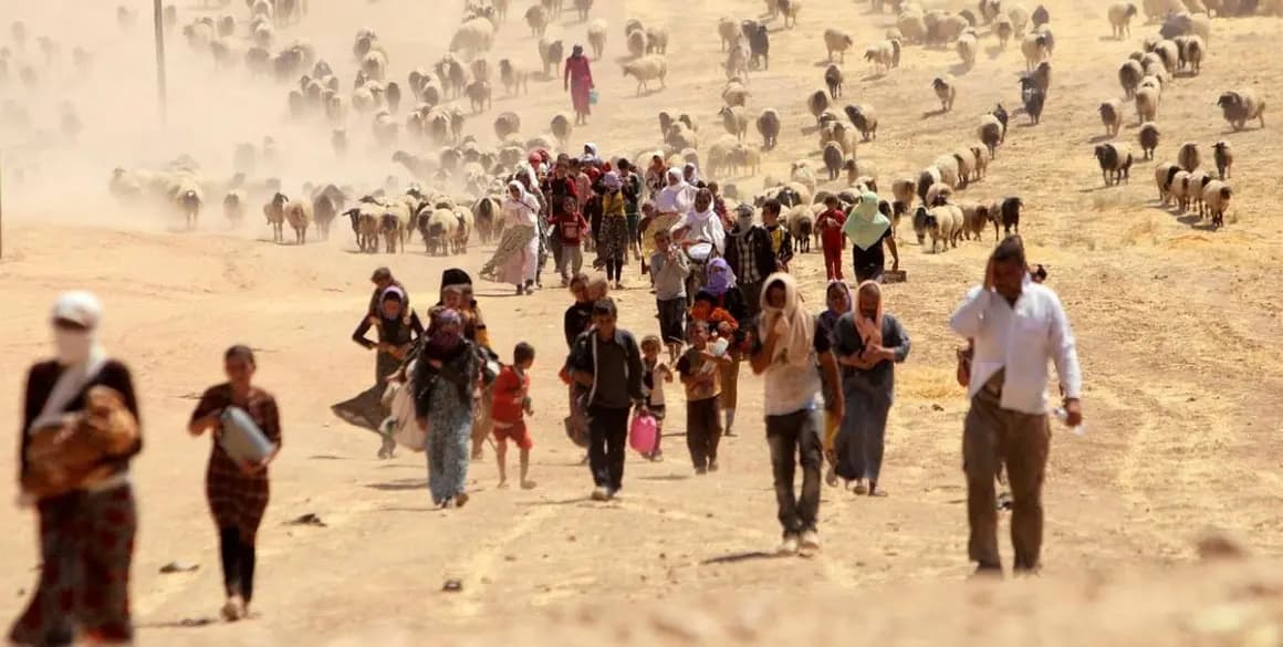 Almanya’da Ezidi Kürtlere umut oldular: Penager Örgütü'nden 1200 kişiye destek