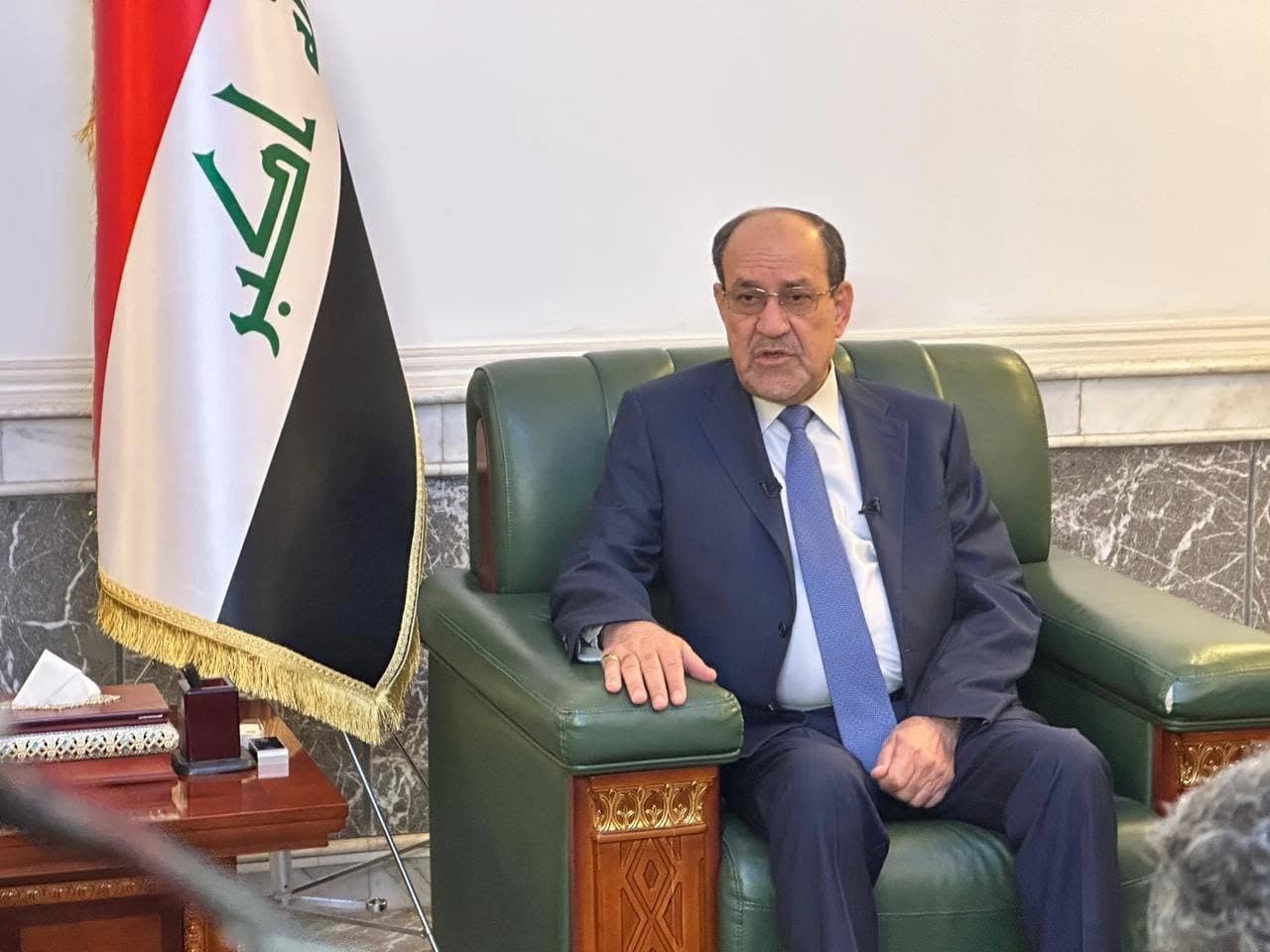 نووسینگەى مالیکى: دەبێت سنووردارکردنى چەک بە جۆرێک بێت عێراق لە خوێنڕشتن دوور بخاتەوە