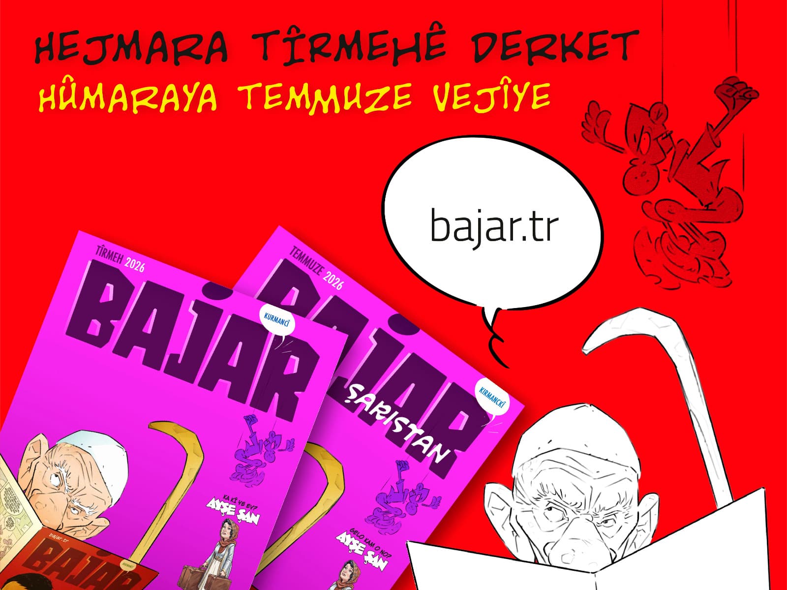 Hejmara tîrmeh û tebaxê ya kovara Bajar derket