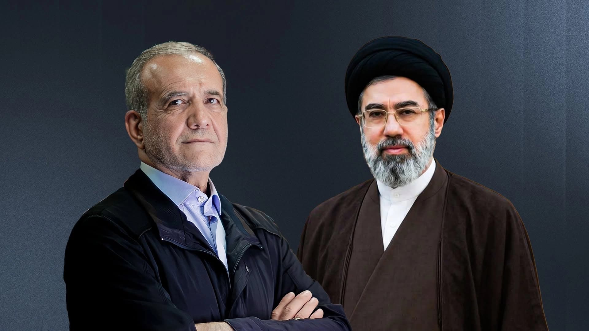 پزیشکیان و موجتەبا خامنەیی لەبارەی جەنگ کۆبوونەوە