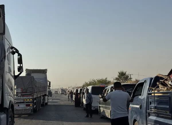 First convoy of Kurdish displaced families returns to Sari Kani