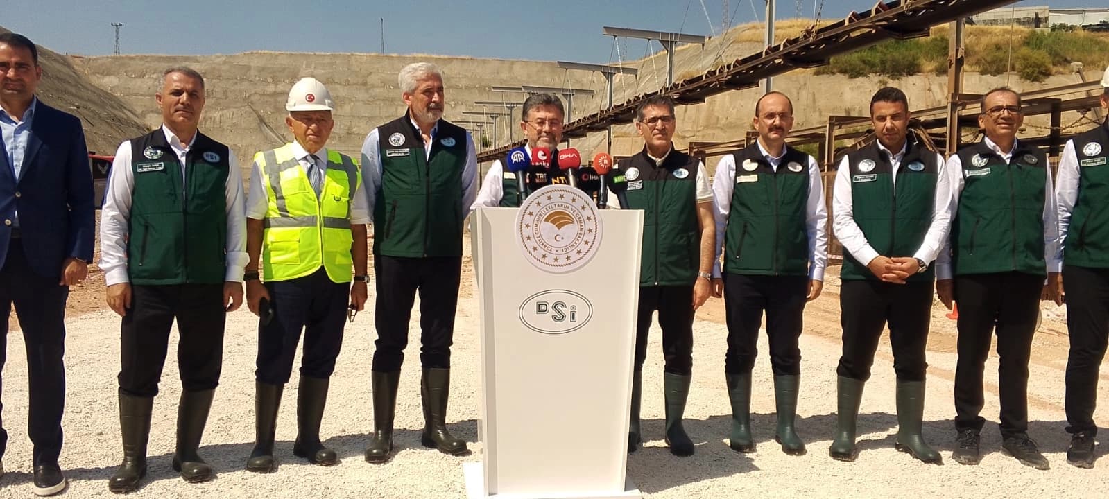 Bakan Yumaklı Silvan Baraj Projesi'nini inceledi: Baraj Eylül 2027’de su tutmaya başlayacak