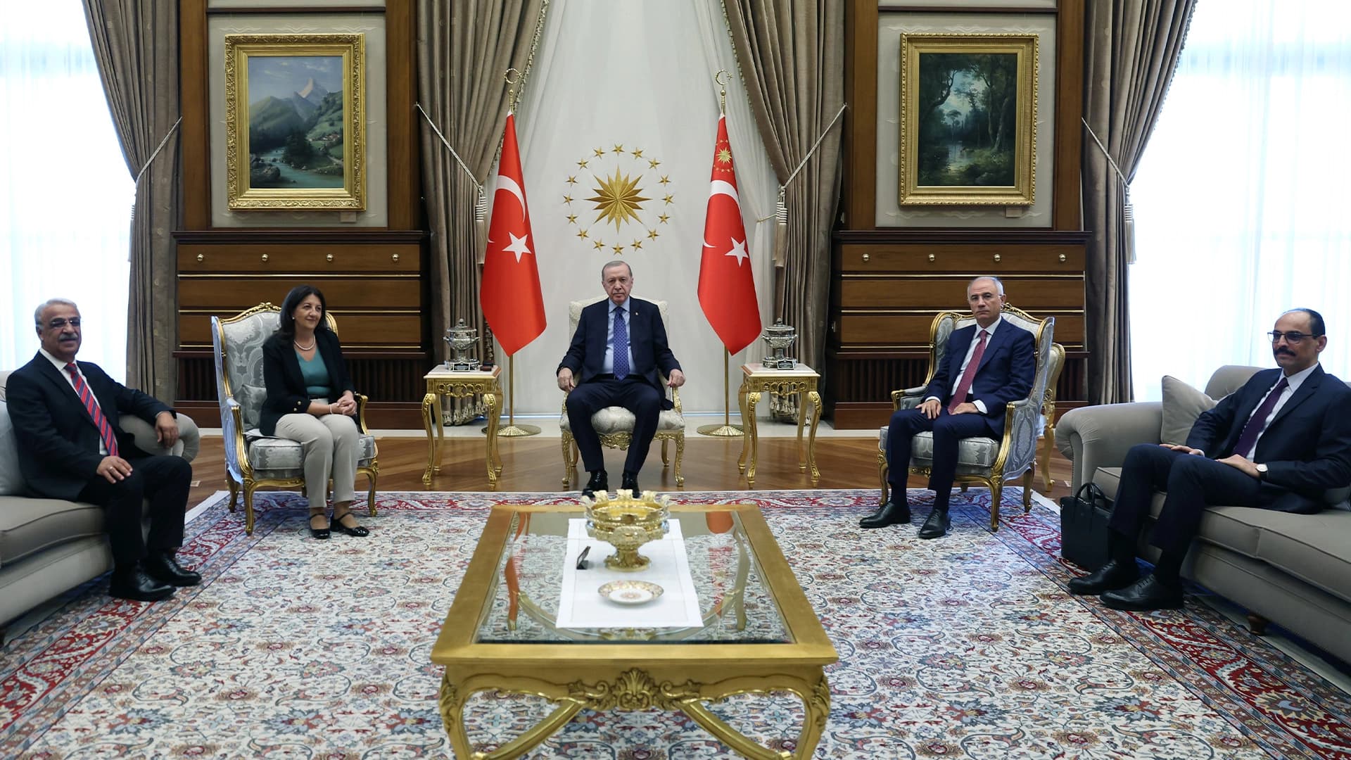 Şandeya Îmraliyê û Erdogan li ser pêvajoyê axivîn