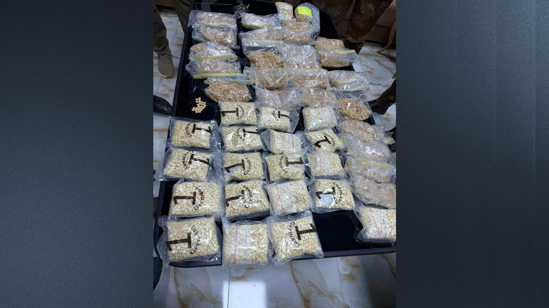 گومرگی عێراق: لە سنووری سووریا دەستمان بەسەر 45 هەزار حەبی هۆشبەردا گرت