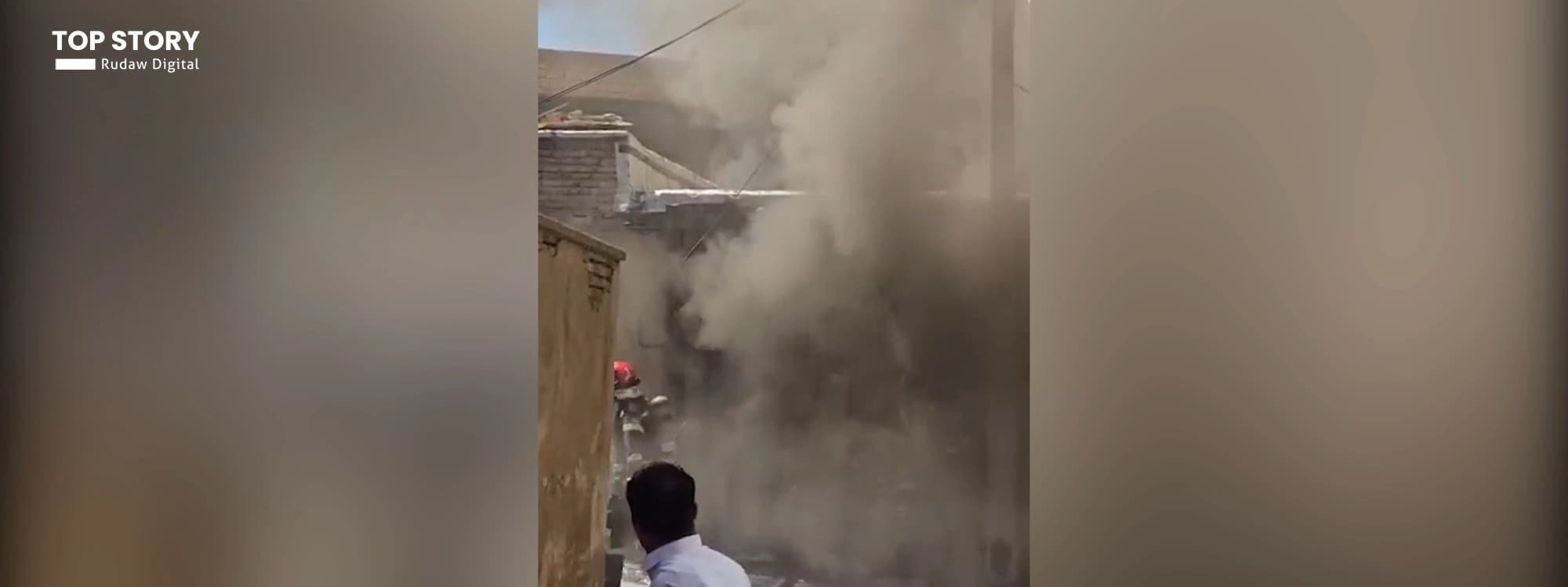 لە ئەنجامی کەوتنەوەی ئاگر لە مهاباد نۆ کەس بریندار بوون