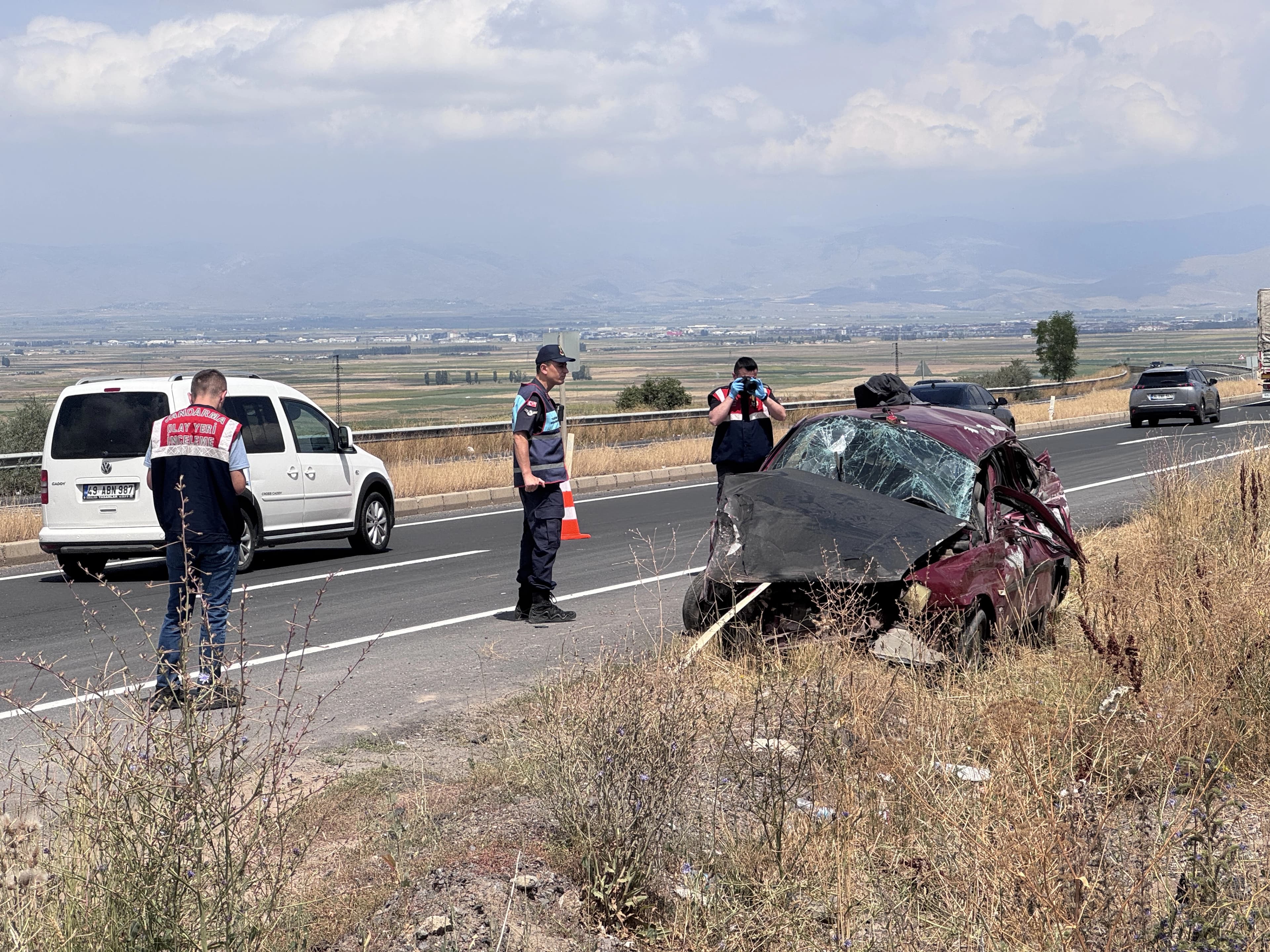 Erzurum’da feci kaza: Ölü ve yaralılar var