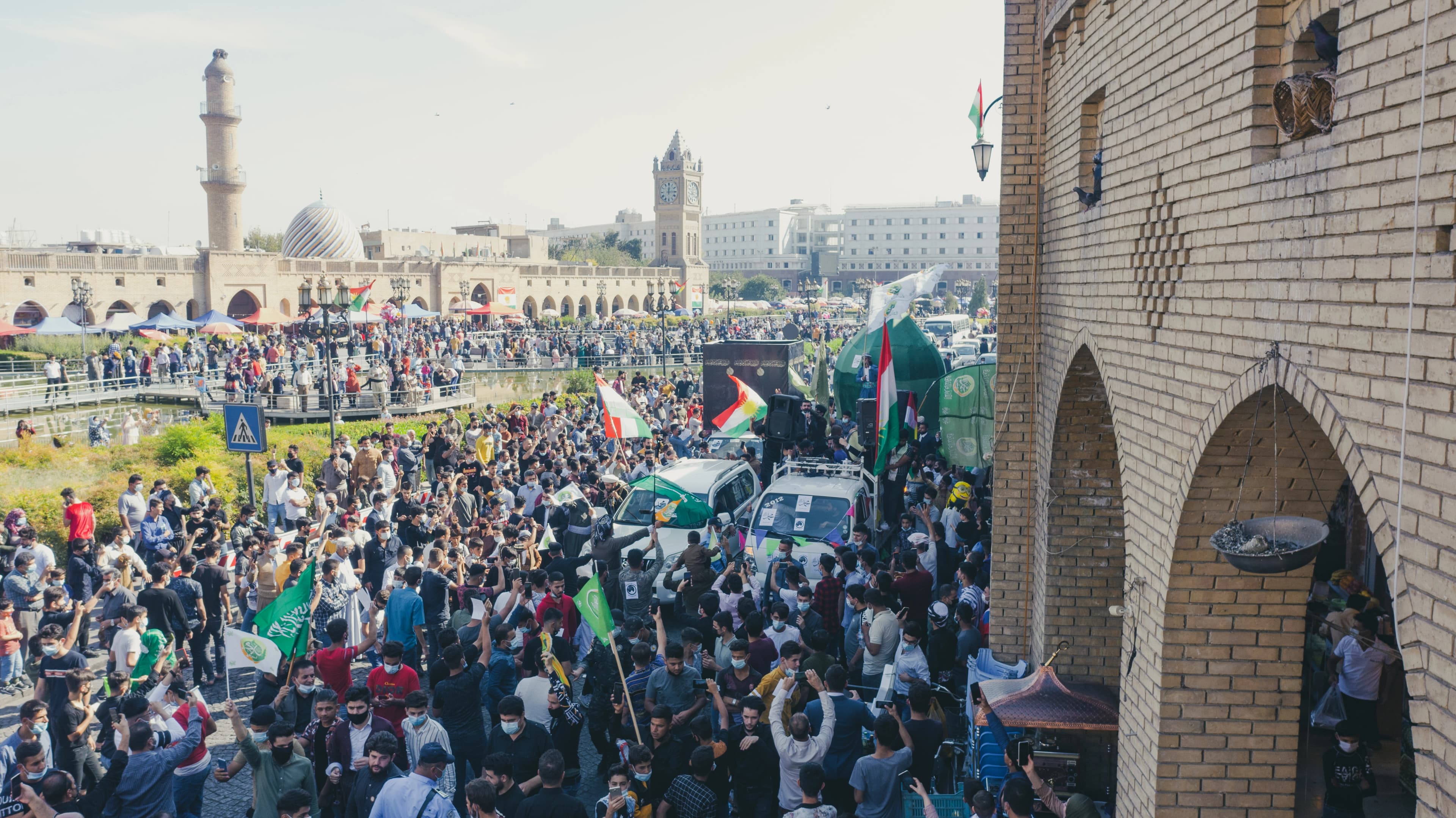 25ـی ئاب "گەورەترین" رێوڕەسمی تایبەت بە لەدایکبوونی پێغەمبەر محەممەد لە قەڵای هەولێر سازدەکرێ
