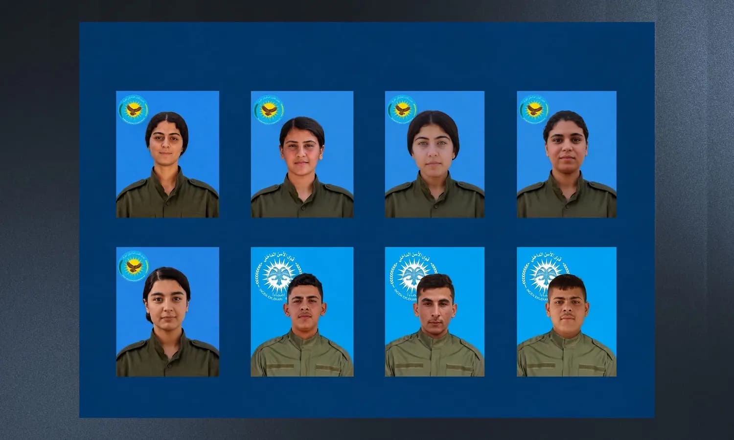 Nasnameyên 8 endamên Asayîşê hatin eşkerekirin