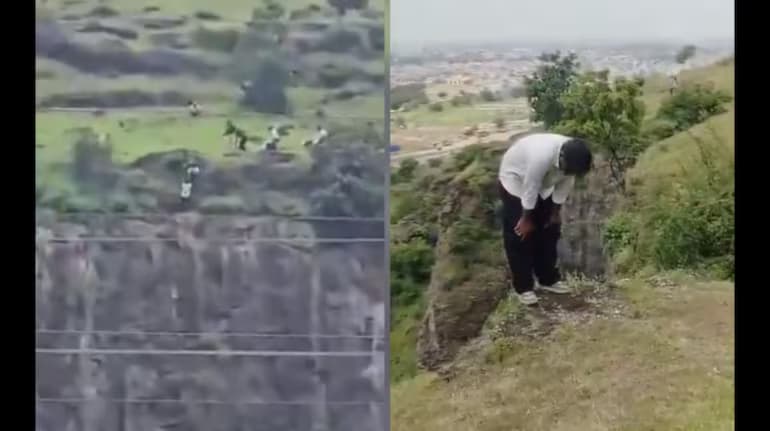 Telefon borcu facia getirdi: Baba ile oğlu uçurumdan düştü, anne de peşlerinden atladı