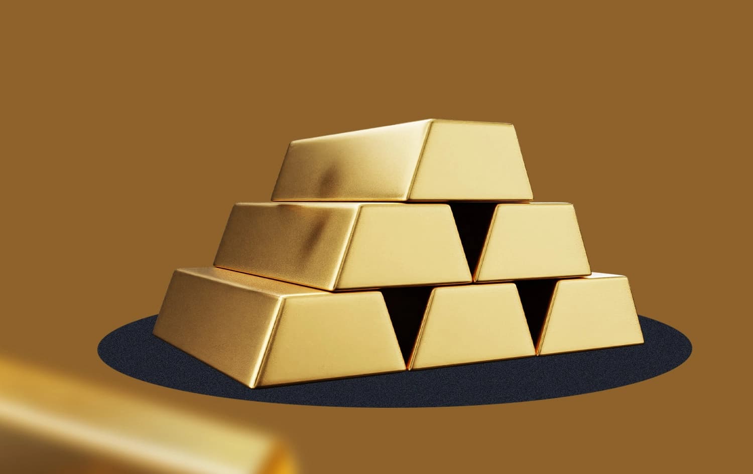 نرخی زێڕ گەیشتە بەرزترین ئاستی 3 مانگی رابردوو