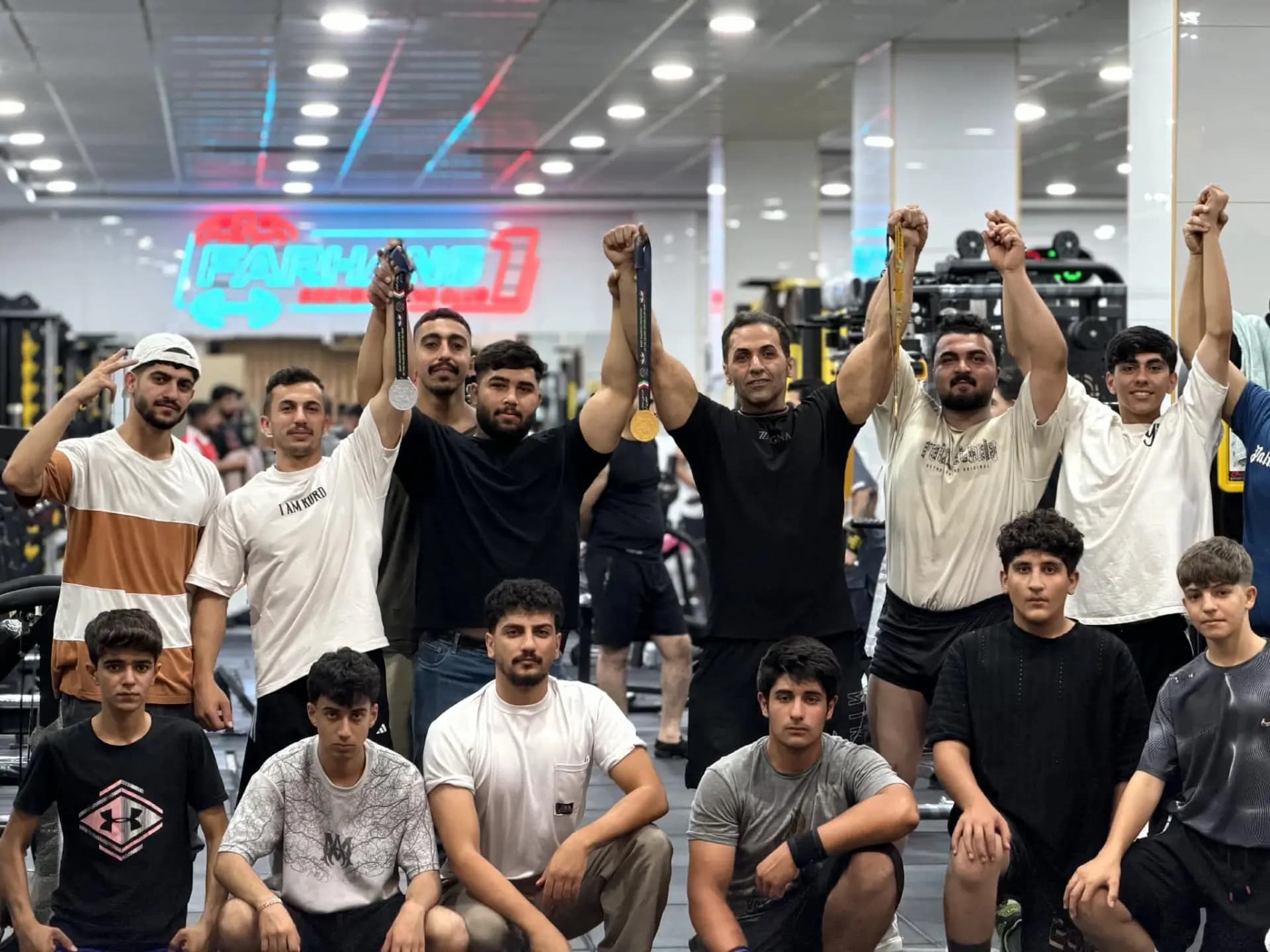 Sê werzişvanên Kurd li Îranê bûn yekem, duyem û sêyem