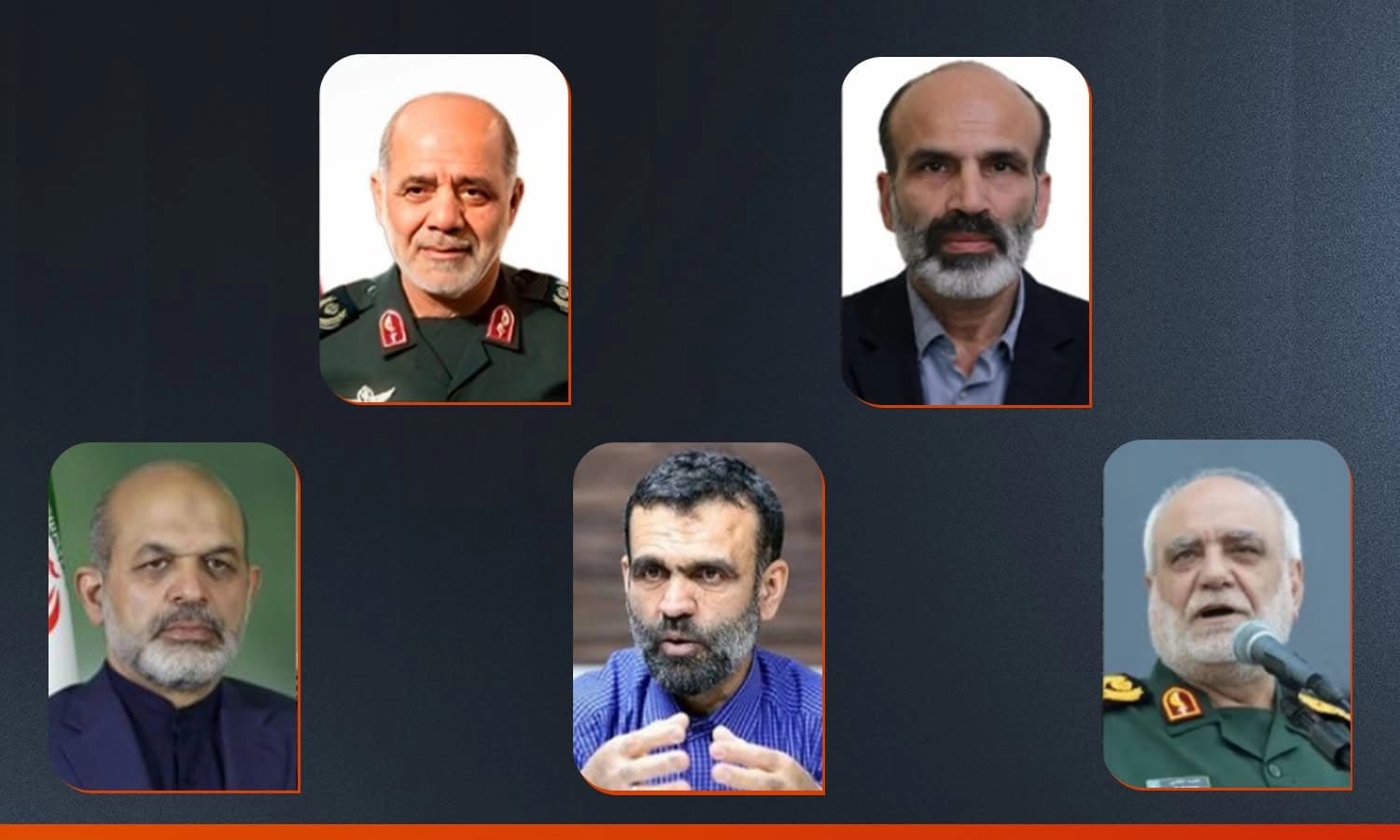 واشنتن 10 ملیۆن دۆلار خەڵات بۆ زانیاری لەسەر پێنج فەرماندەی باڵای پاسداران تەرخان دەکات