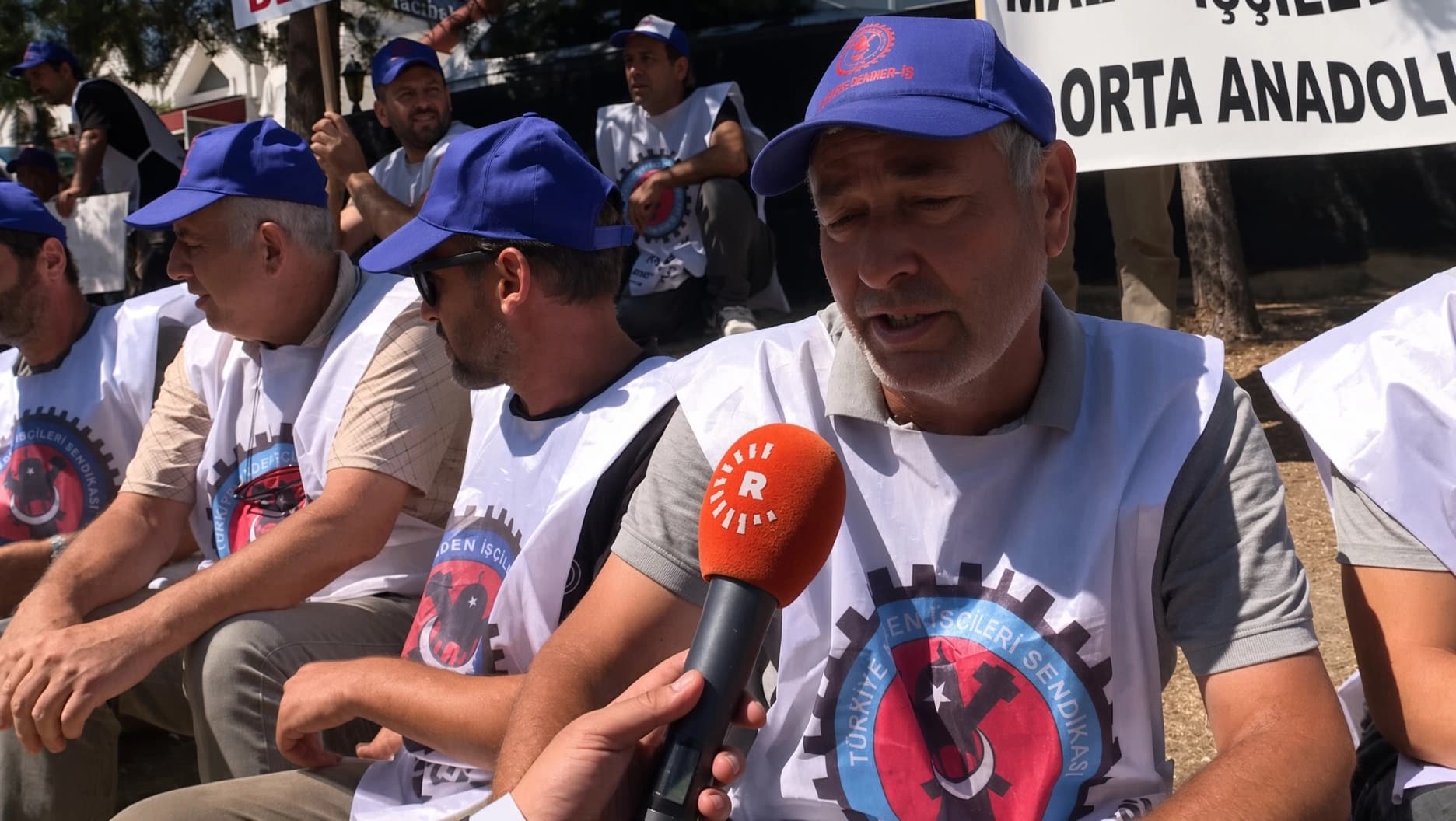 Doruk Madencilik işçilerinin Ankara’daki eylemi sürüyor