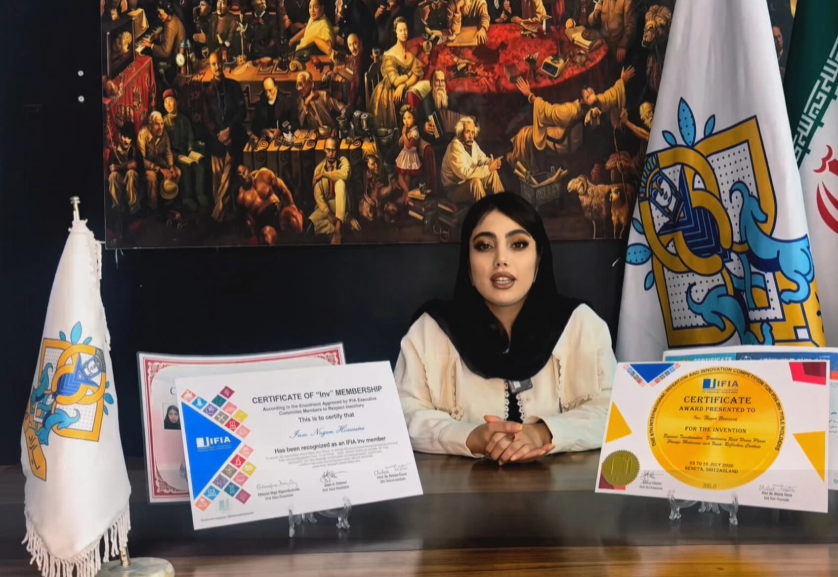 کچێکی خەڵکی سەقز مێدالیای زێڕی لە پێشبڕکێی داهێنان بەدەستهێنا