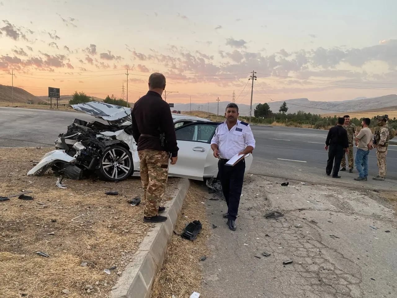 Li Raperînê qezaya trafîkê: Kesek mir, 3 kes birîndar bûn