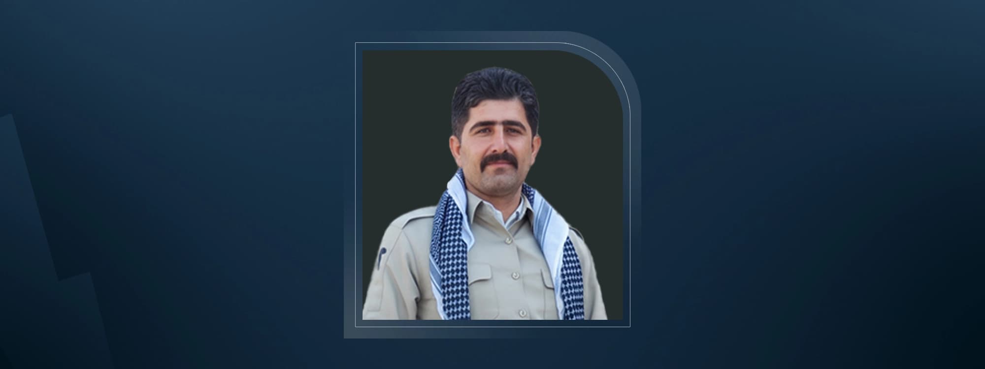 Mansour Karbalai. Graphic: Rudaw