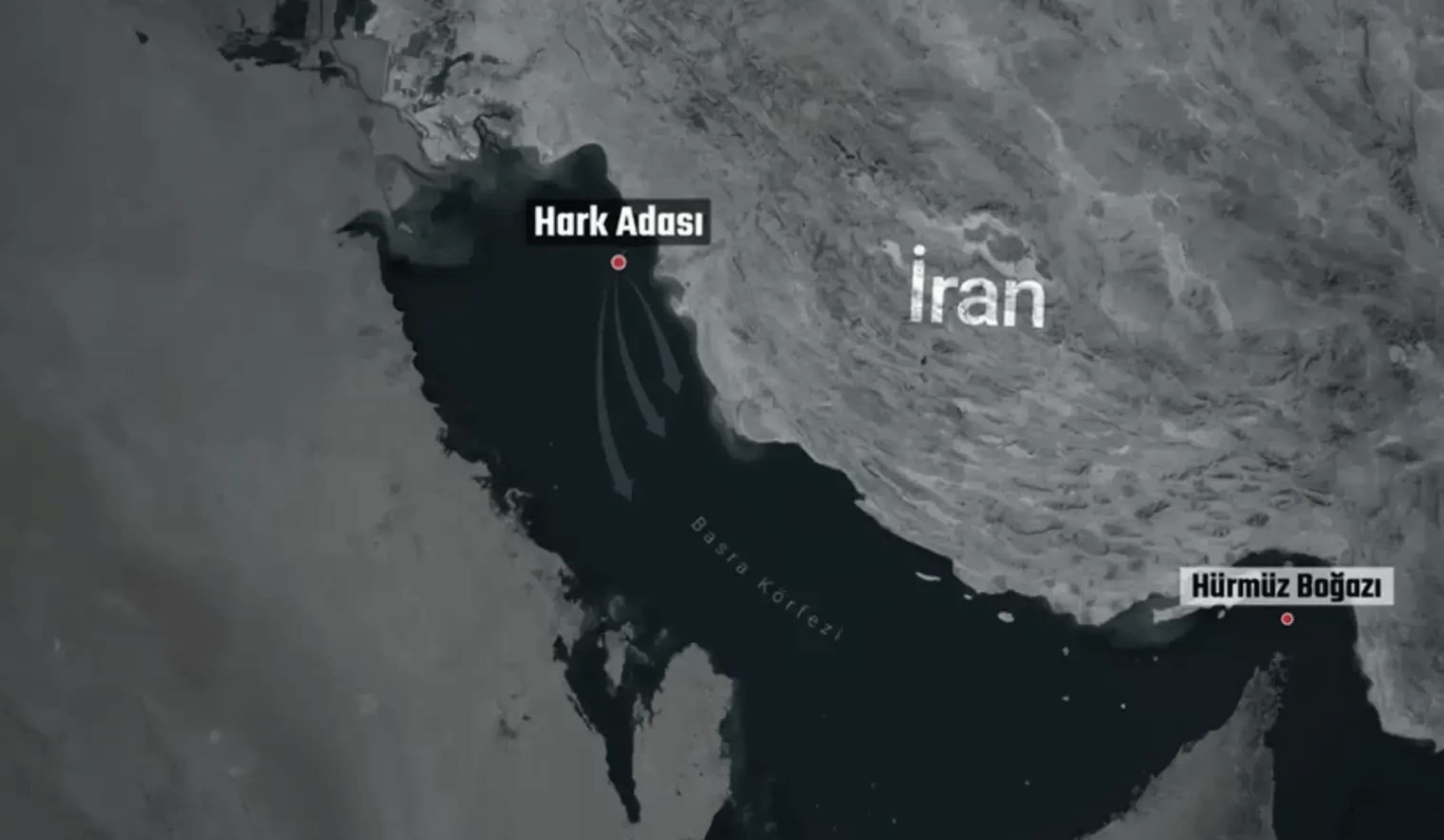 İran: Basra Körfezi'ndeki Hark Adası çevresinden patlama sesleri duyuldu