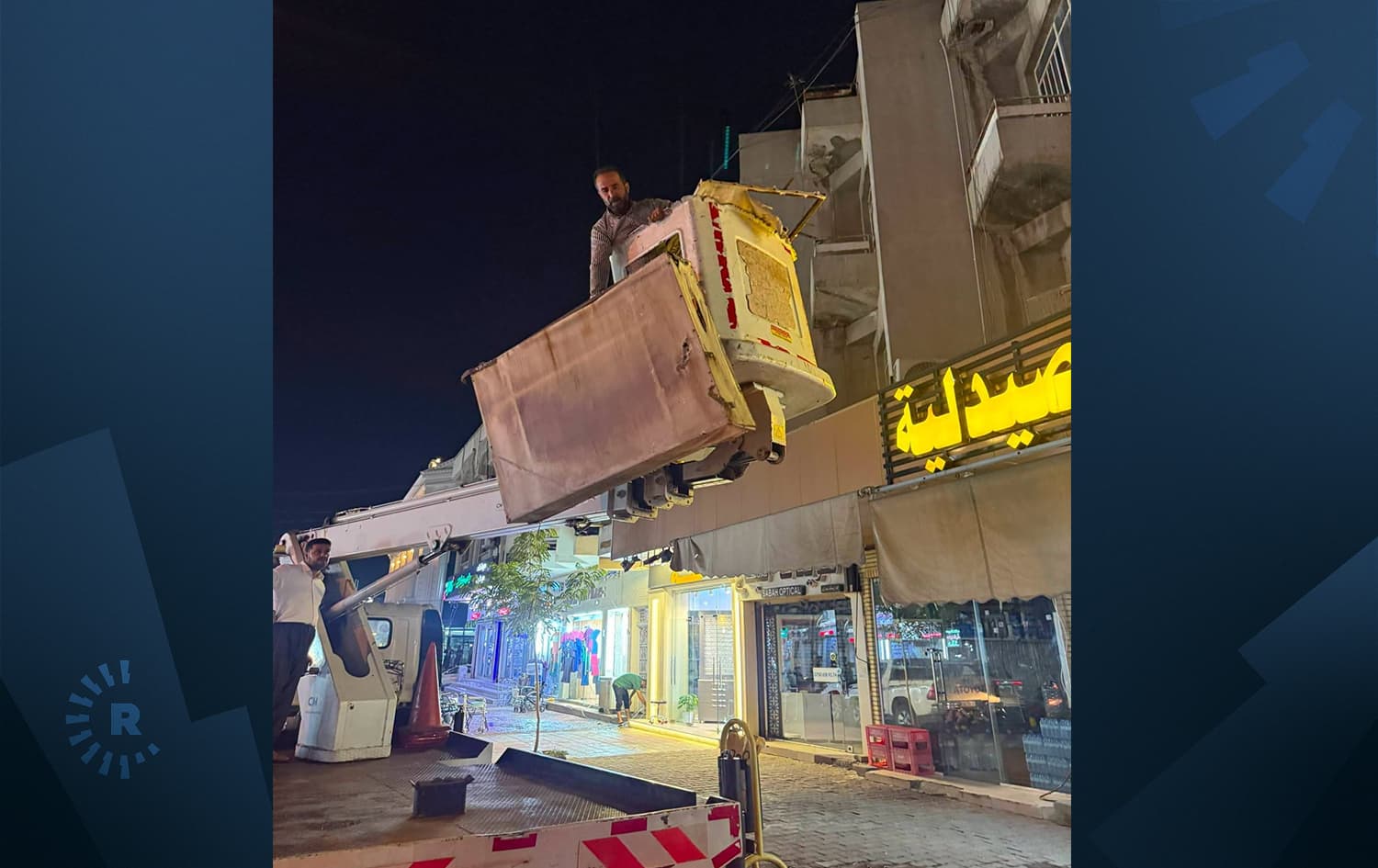 شارەوانیی هەولێر ئەو تابلۆیانەی لێکردەوە زمانی کوردییان لەسەر نییە