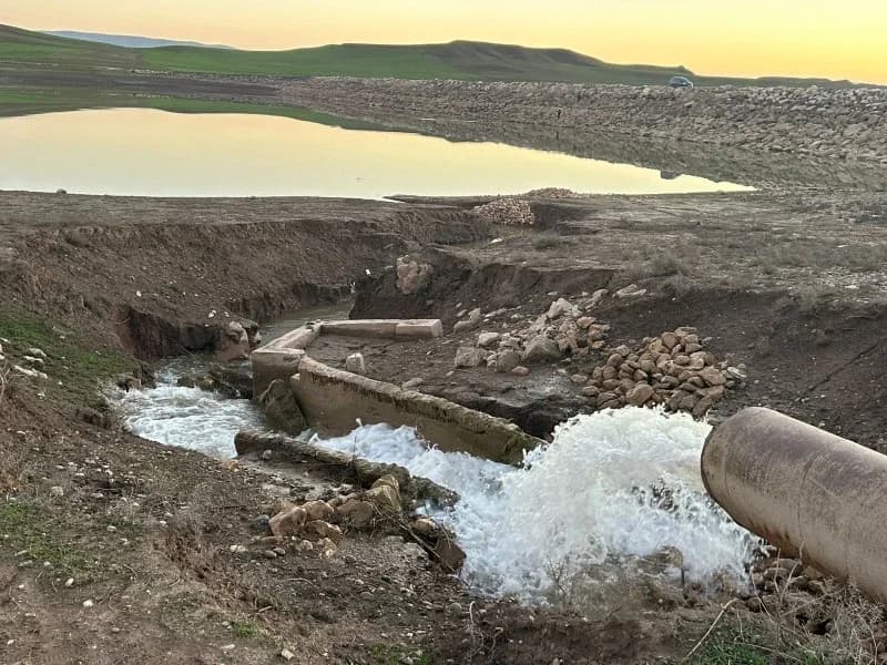Siirt'te sulama havuzuna giren iki kardeşten biri yaşamını yitirdi