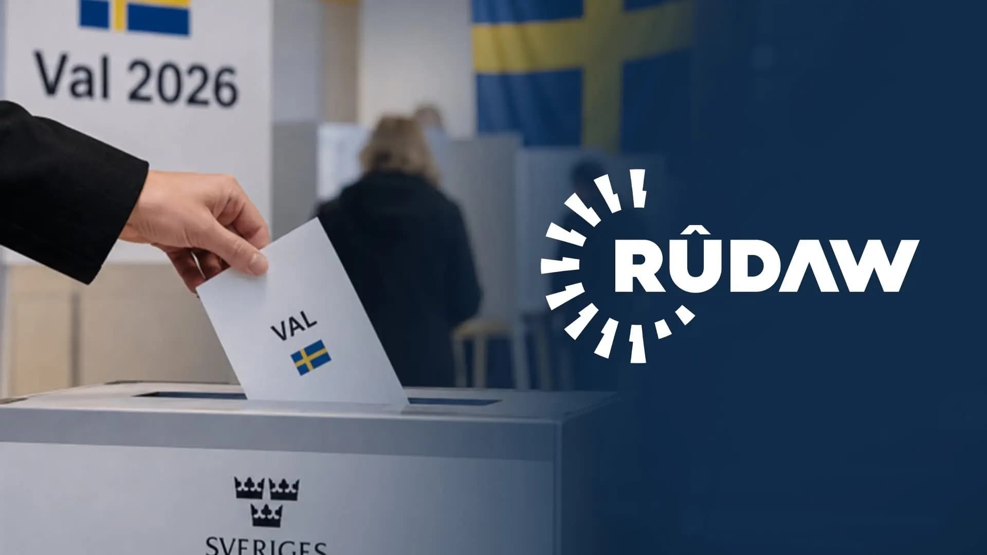 Rûdaw weşana hilbijartinên Swêdê dike: Dengê Kurdan radigihîne