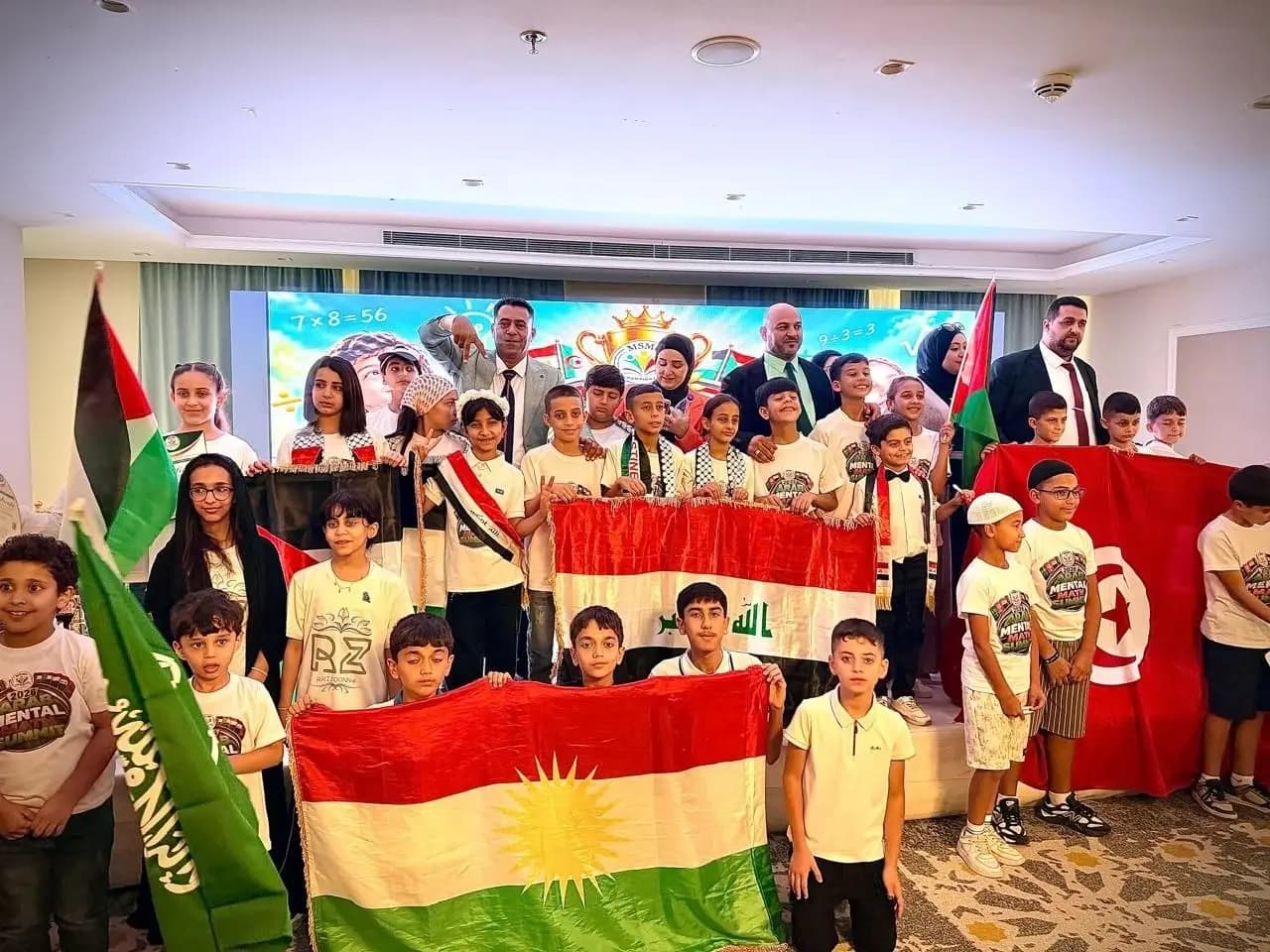 Kürt öğrenci Suudi Arabistan’daki zihinsel matematik yarışmasında “şampiyonların şampiyonu” oldu