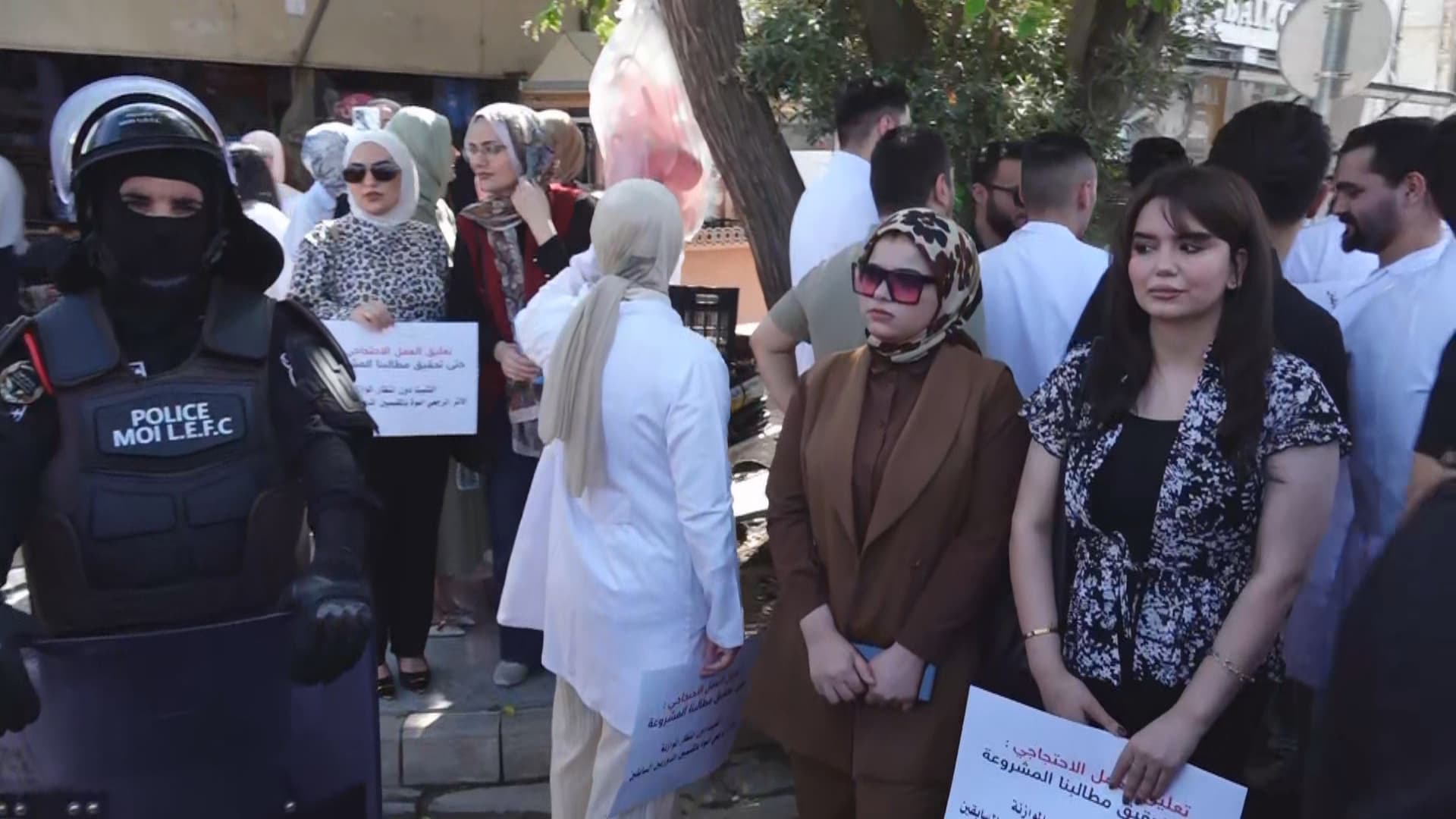 پزیشکانی گەنج لە کەرکووک بۆ ماوەی 10 رۆژ بایکۆتی کاریان کرد